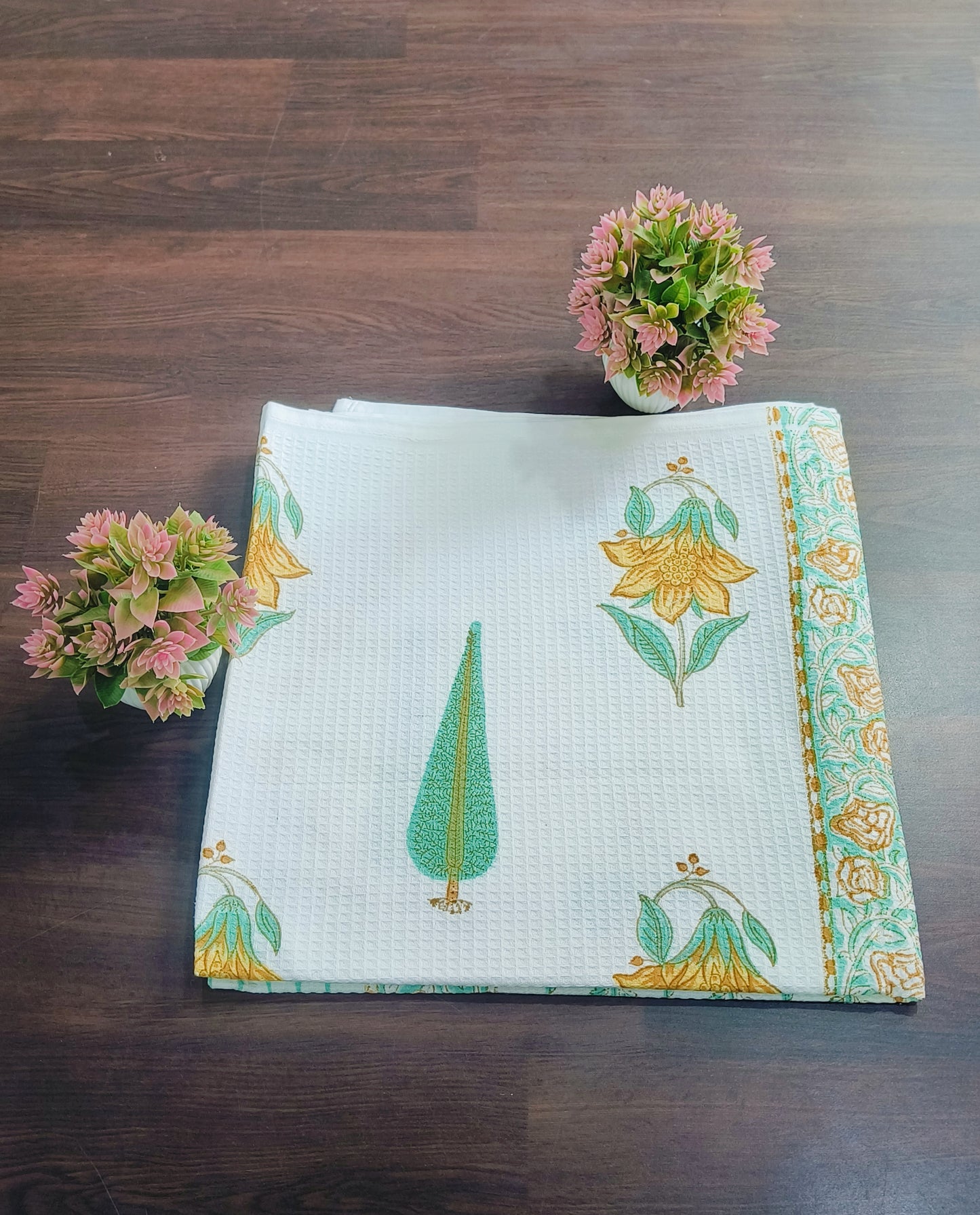 Handblock Printed Towels
