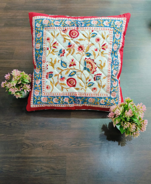 Handblock Printed Cushion Cover