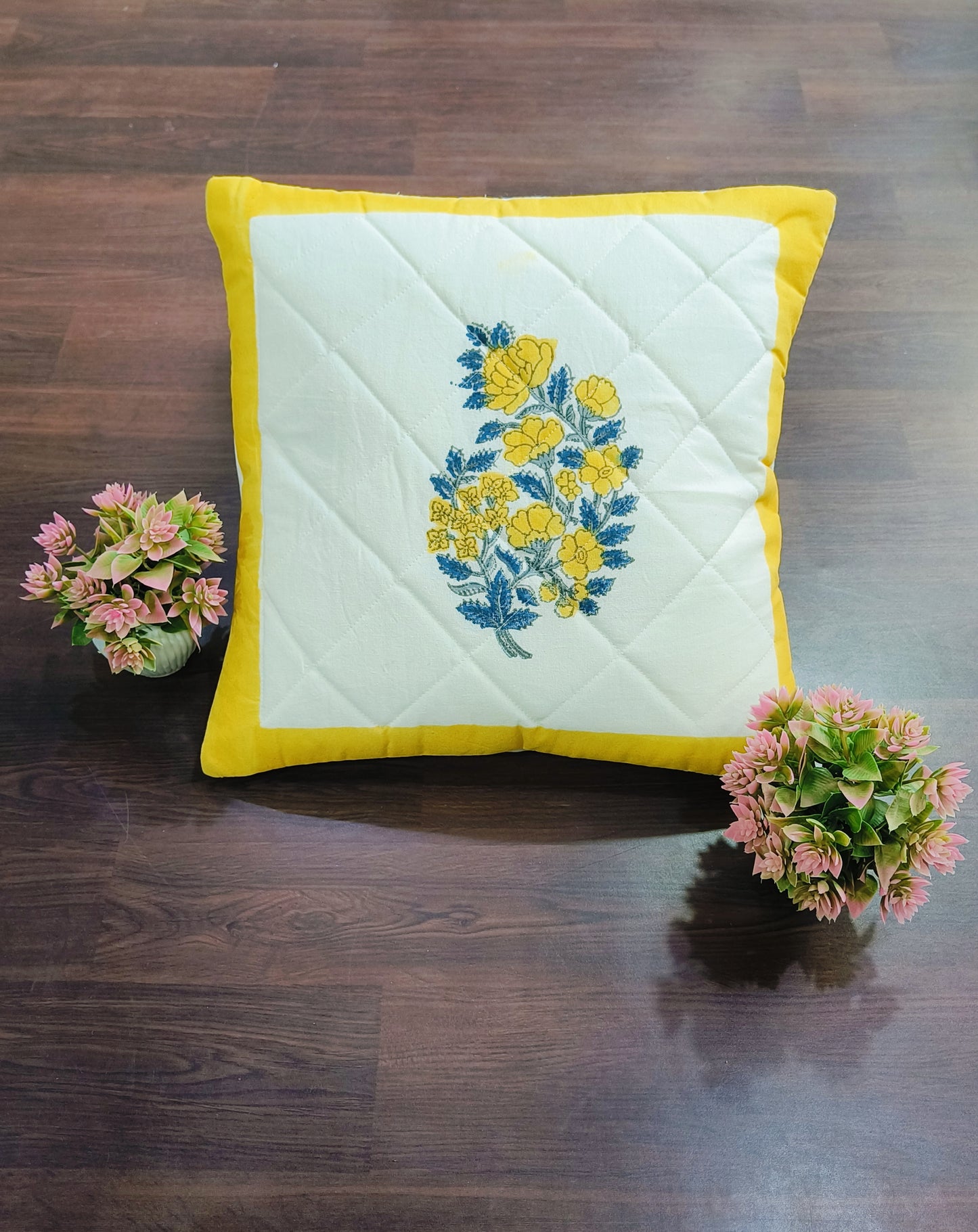 Handblock Printed Cushion Cover