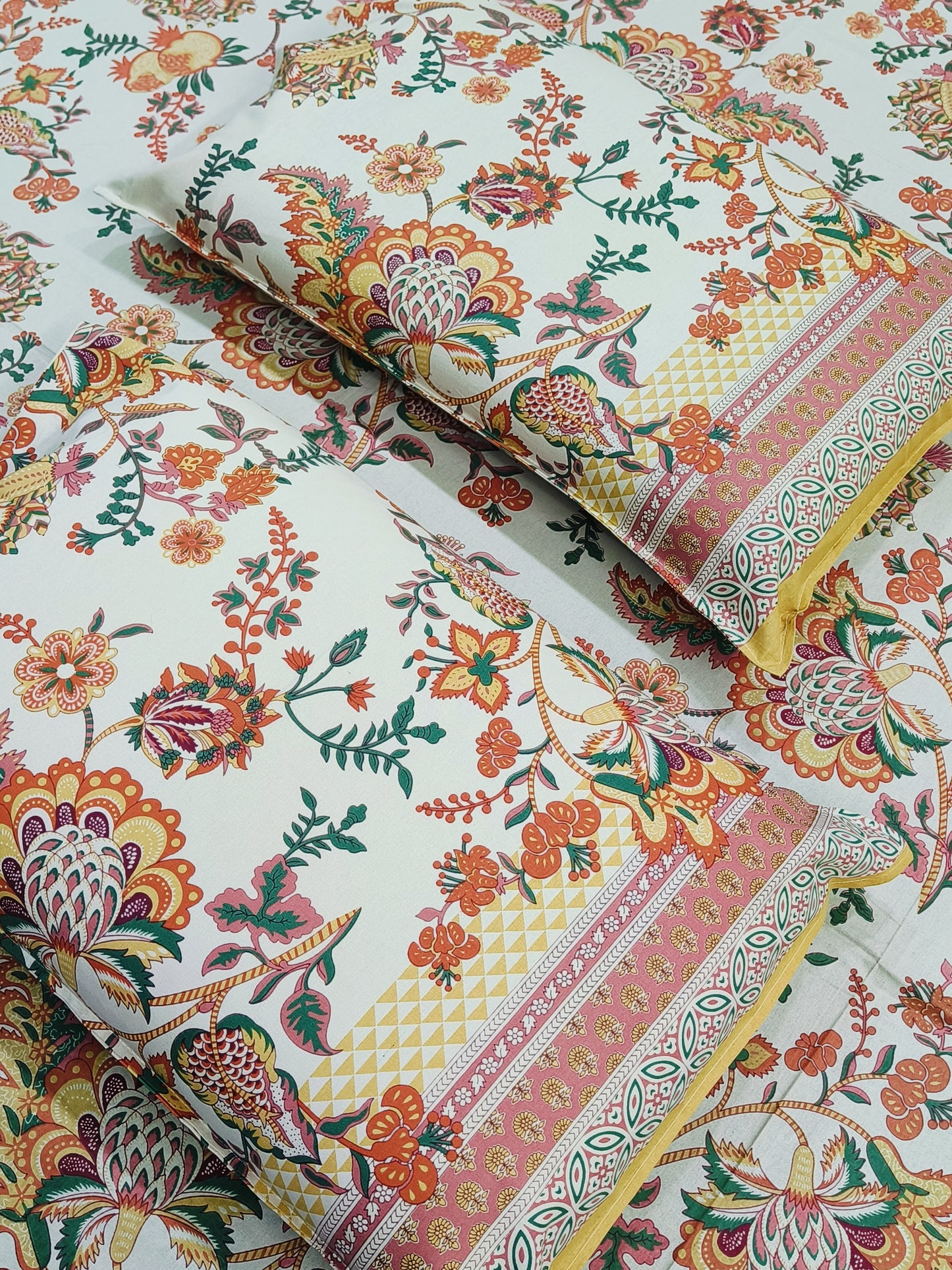 FRESH ARRIVAL! Floral Sadabahaar Bedsheets(Dispatch Time 24 Hours)