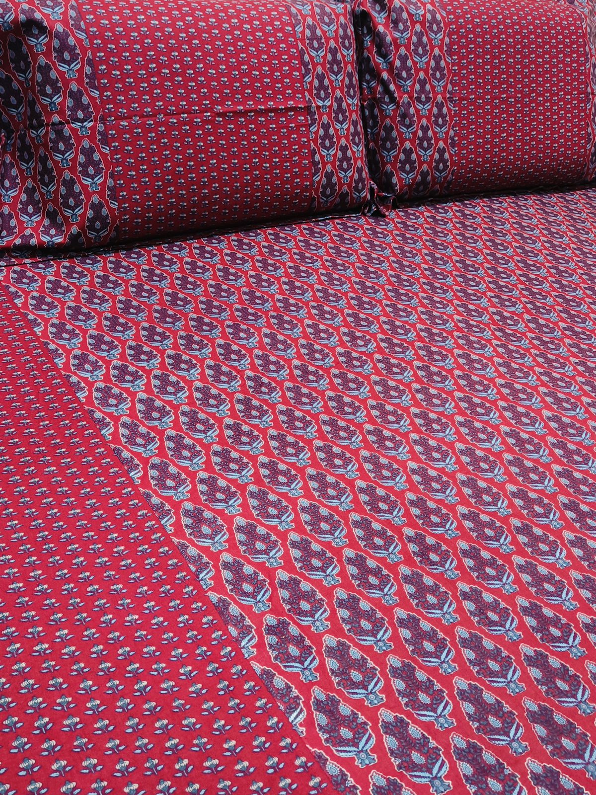 QUEEN Fitted Sheets ( Ajrakh )