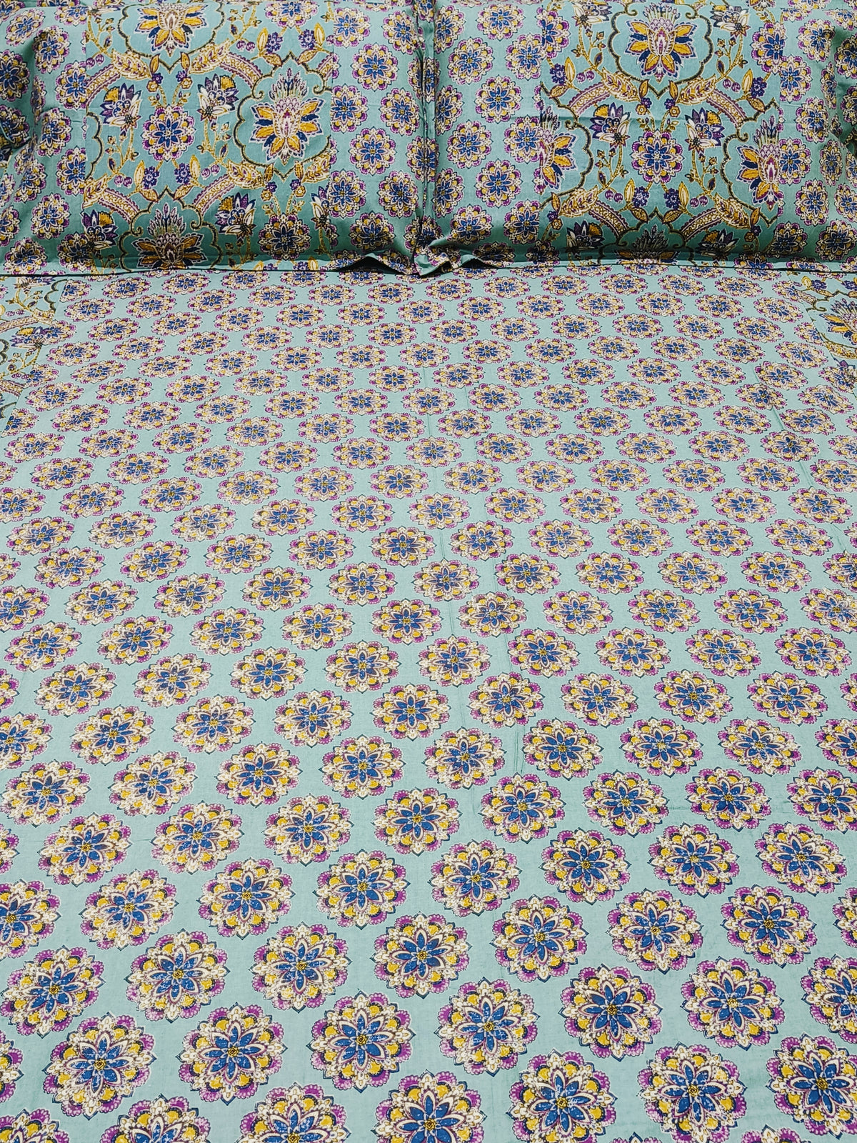 QUEEN Fitted Sheets ( Ajrakh )