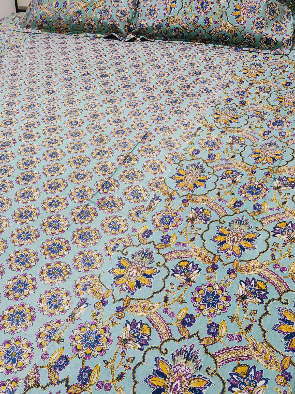 QUEEN Fitted Sheets ( Ajrakh )