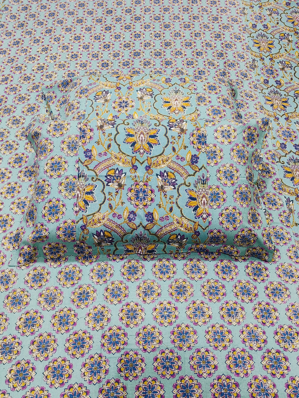 QUEEN Fitted Sheets ( Ajrakh )