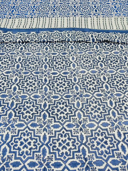 FRESH ARRIVAL Handblock Printed Premium Double Bed Dohars
