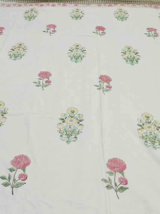 FRESH ARRIVAL Handblock Printed Premium Double Bed Dohars