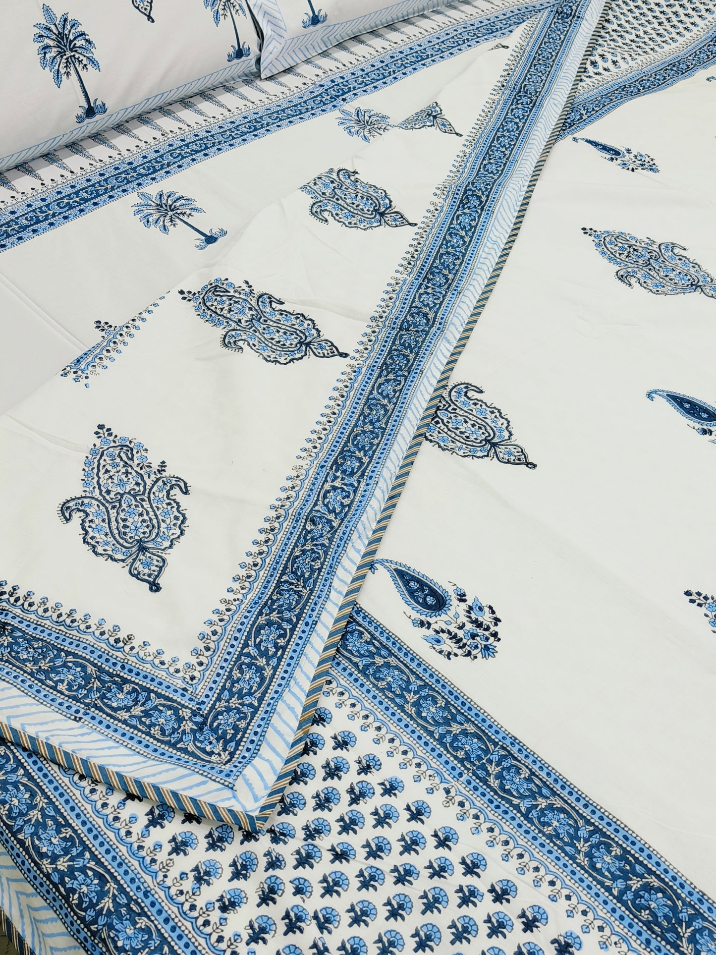 FRESH ARRIVAL Handblock Printed Premium Double Bed Dohars