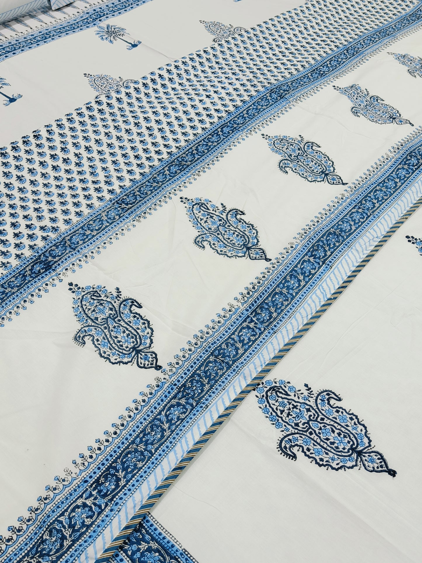FRESH ARRIVAL Handblock Printed Premium Double Bed Dohars