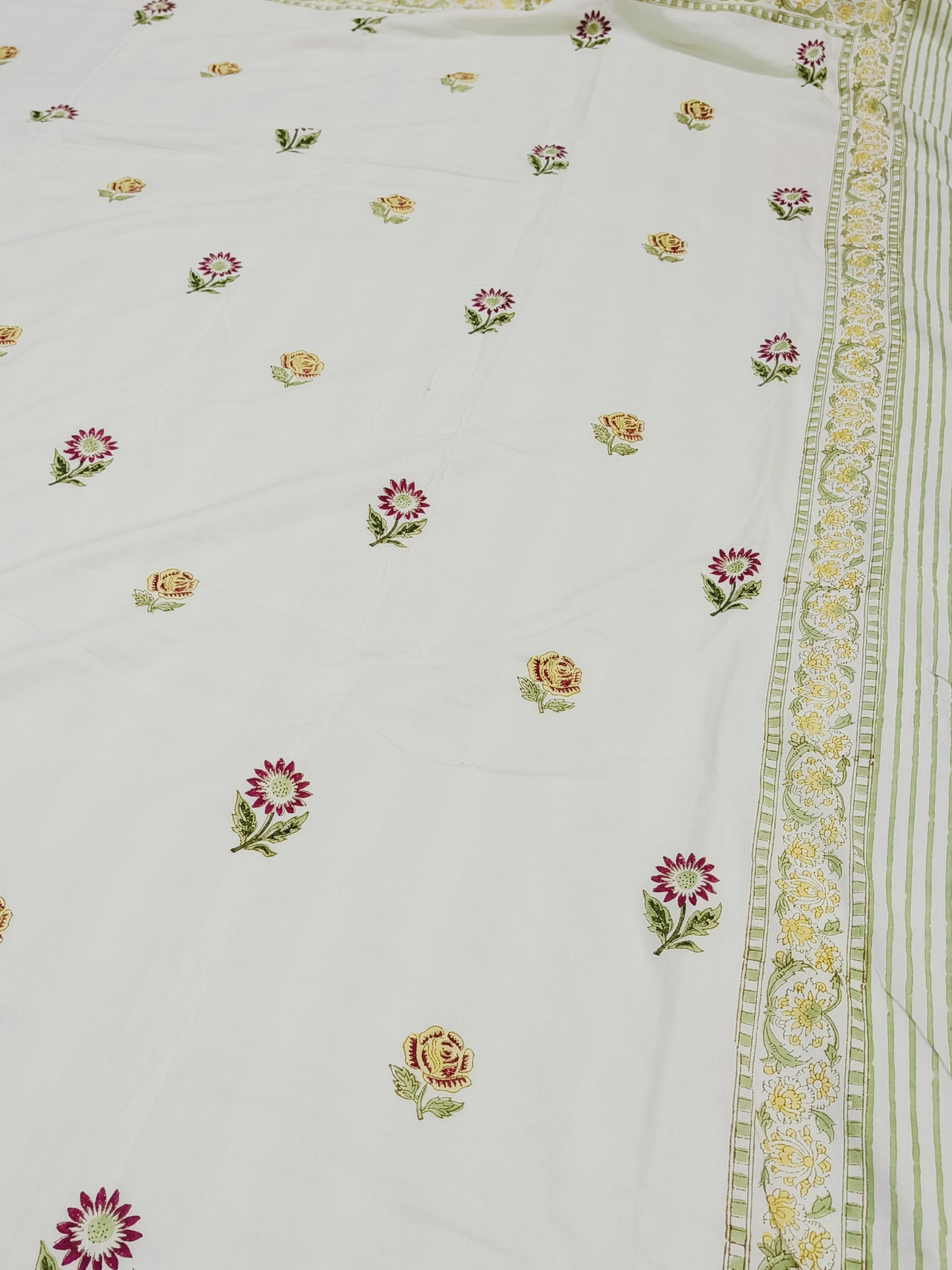Handblock Printed Premium Double Bed Dohars