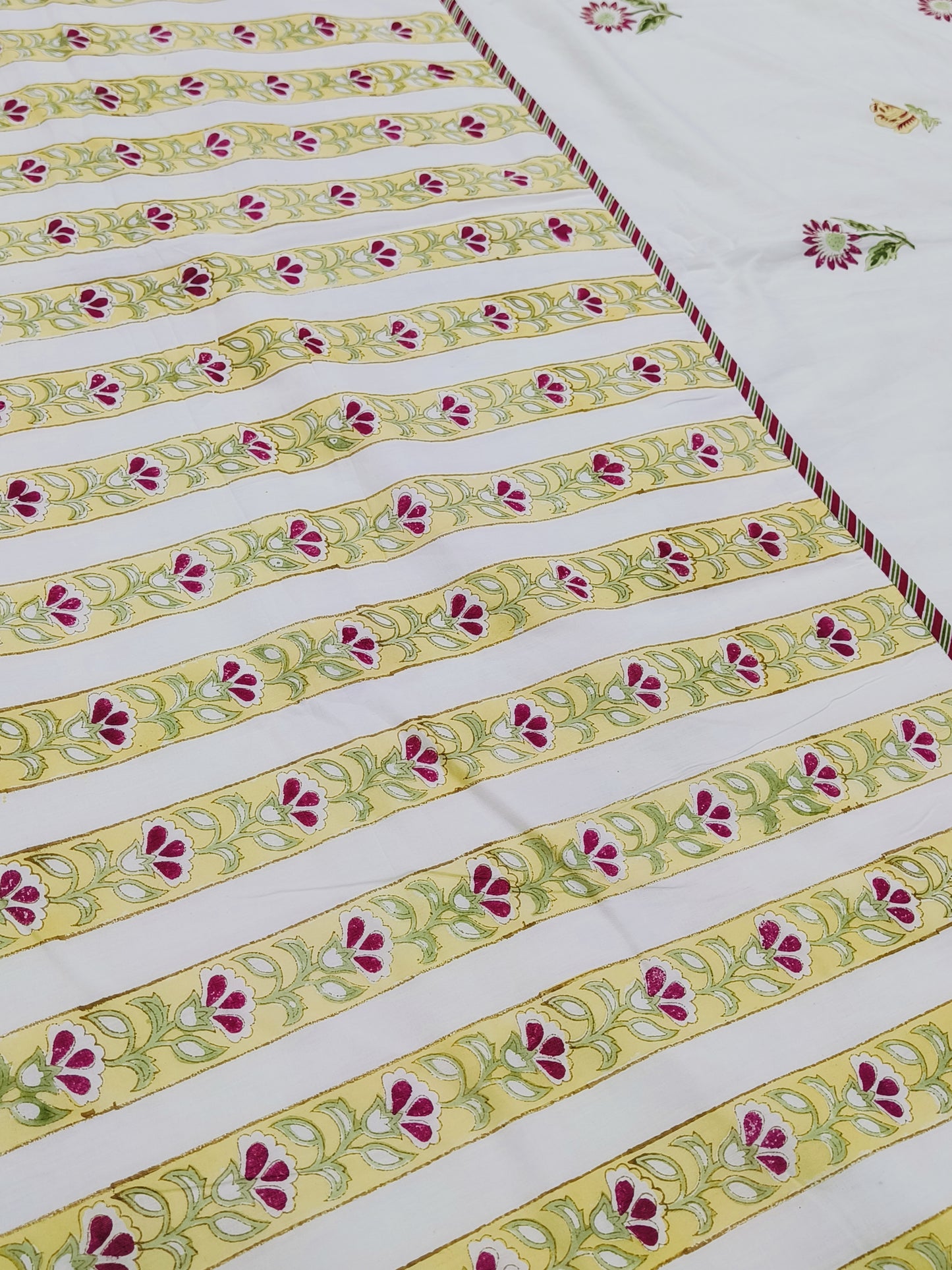 Handblock Printed Premium Double Bed Dohars