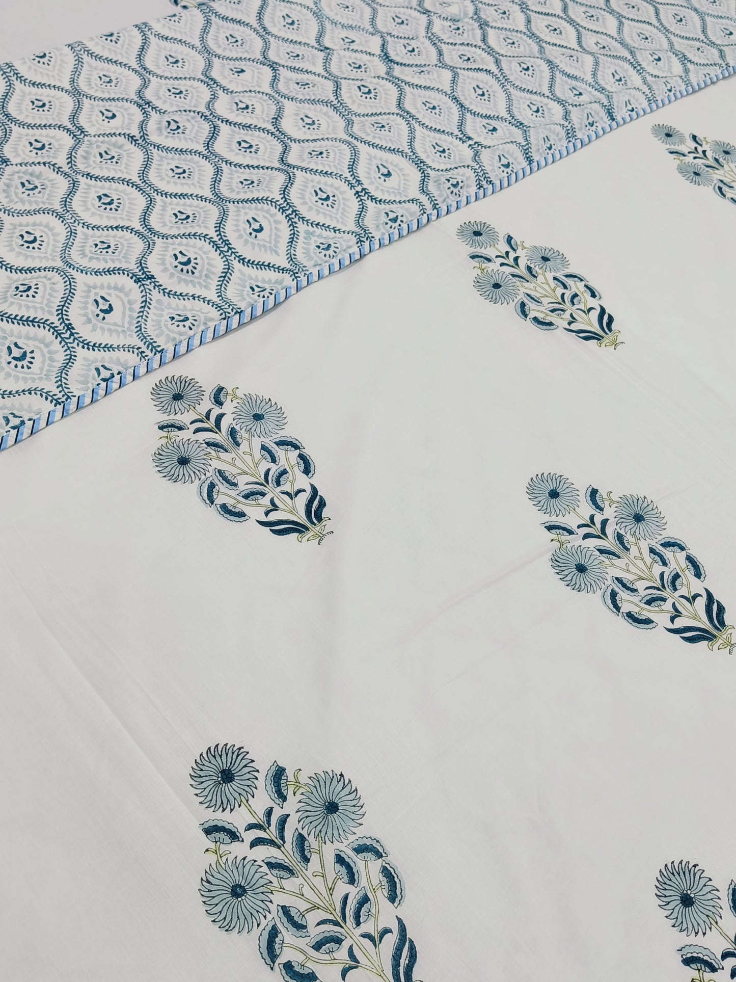 FRESH ARRIVAL Handblock Printed Premium Double Bed Dohars