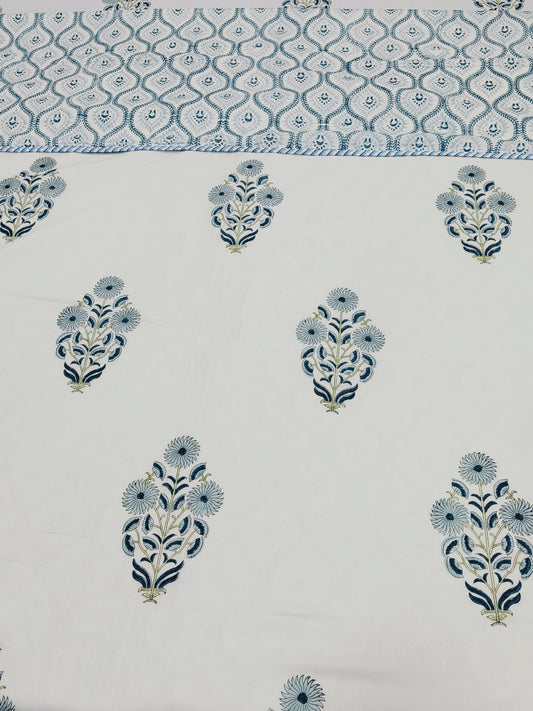 FRESH ARRIVAL Handblock Printed Premium Double Bed Dohars