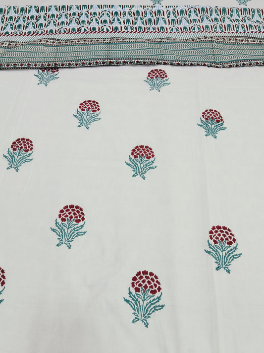 Handblock Printed Premium Double Bed Dohars