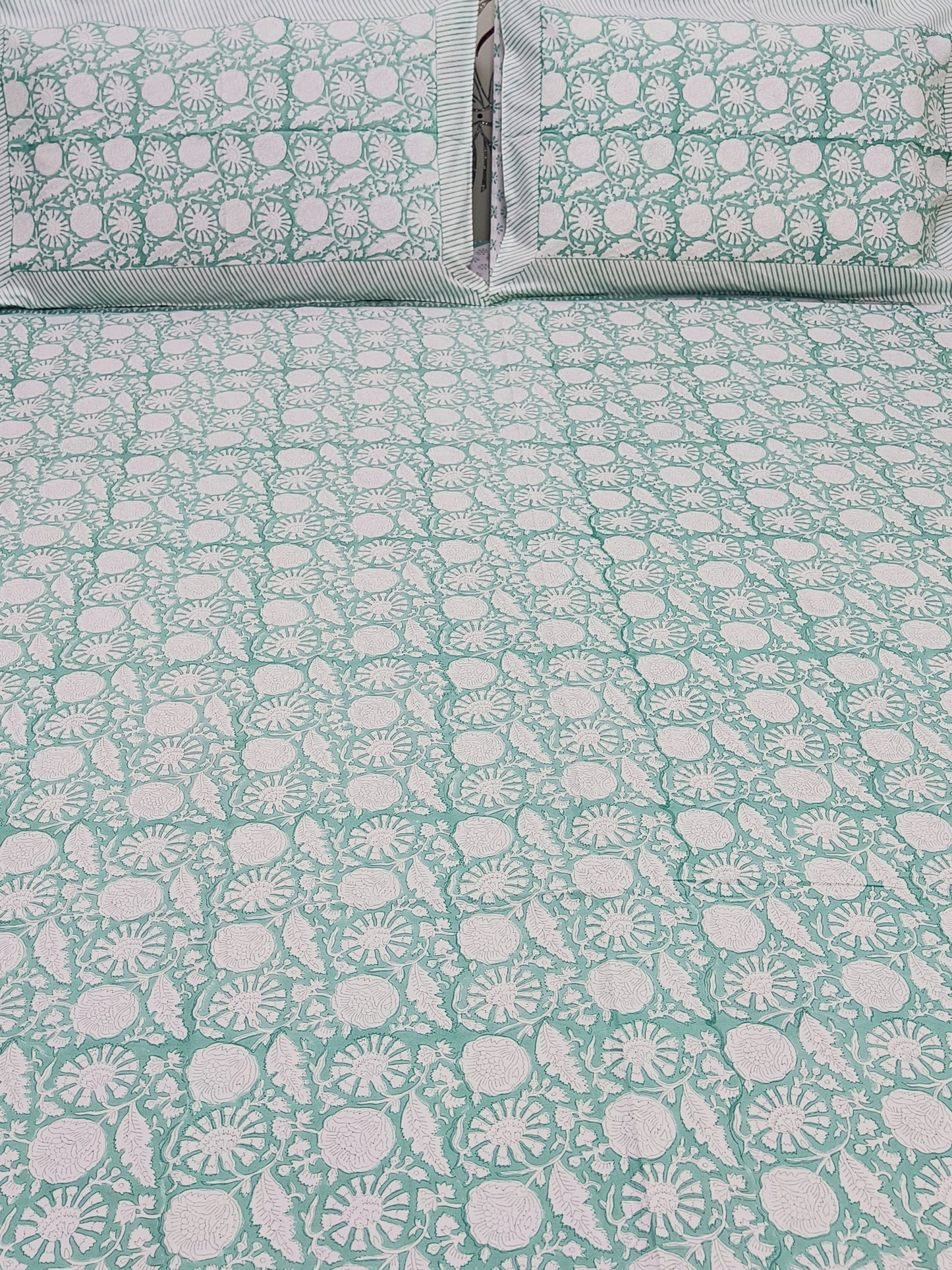 Handblock Printed Premium Bedsheets (Dispatch Time 24 Hours)