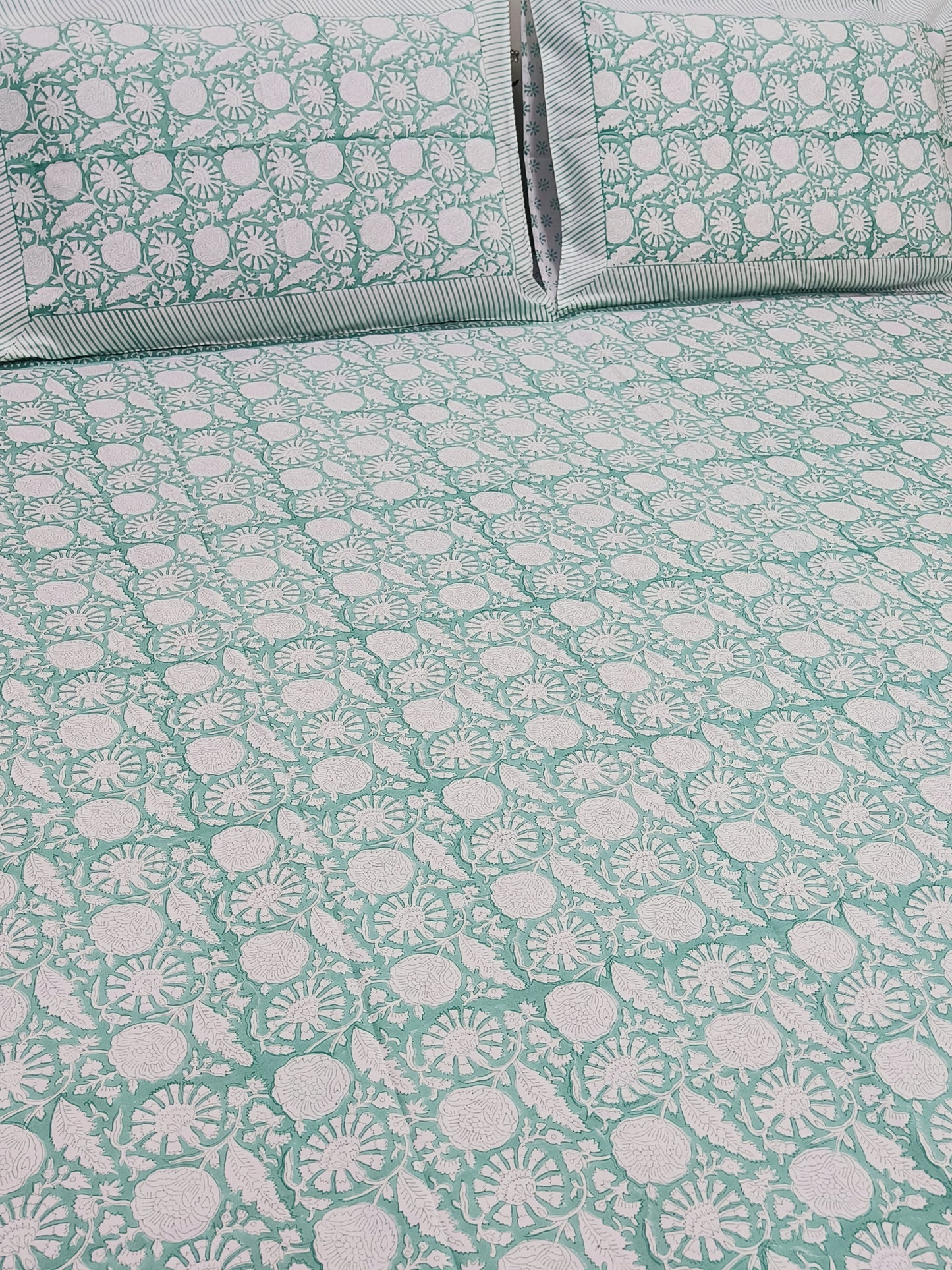 Handblock Printed Premium Bedsheets (Dispatch Time 24 Hours)