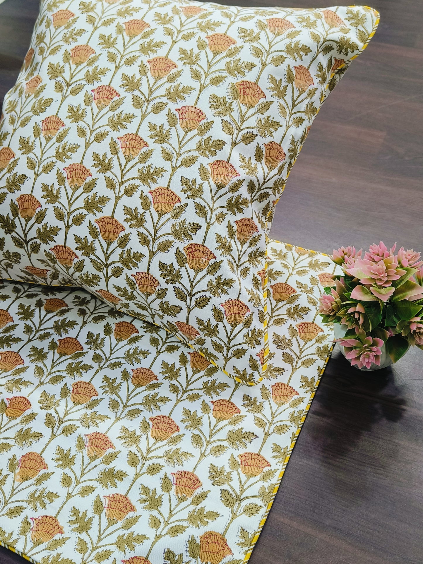 Handblock Printed Cushion Cover