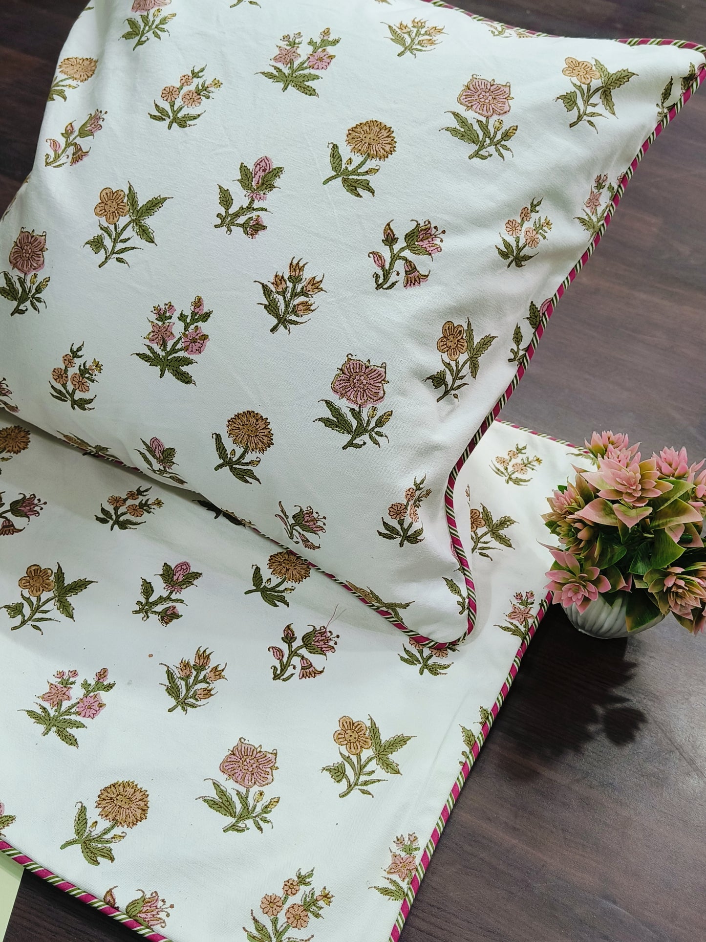 Handblock Printed Cushion Cover