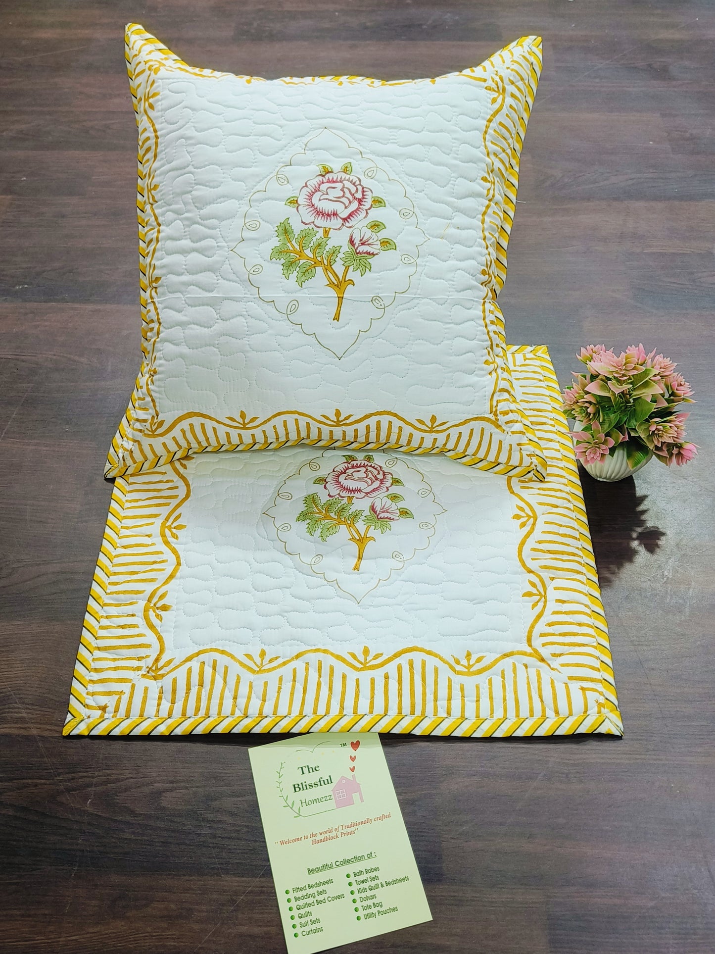 Handblock Printed Cushion Cover