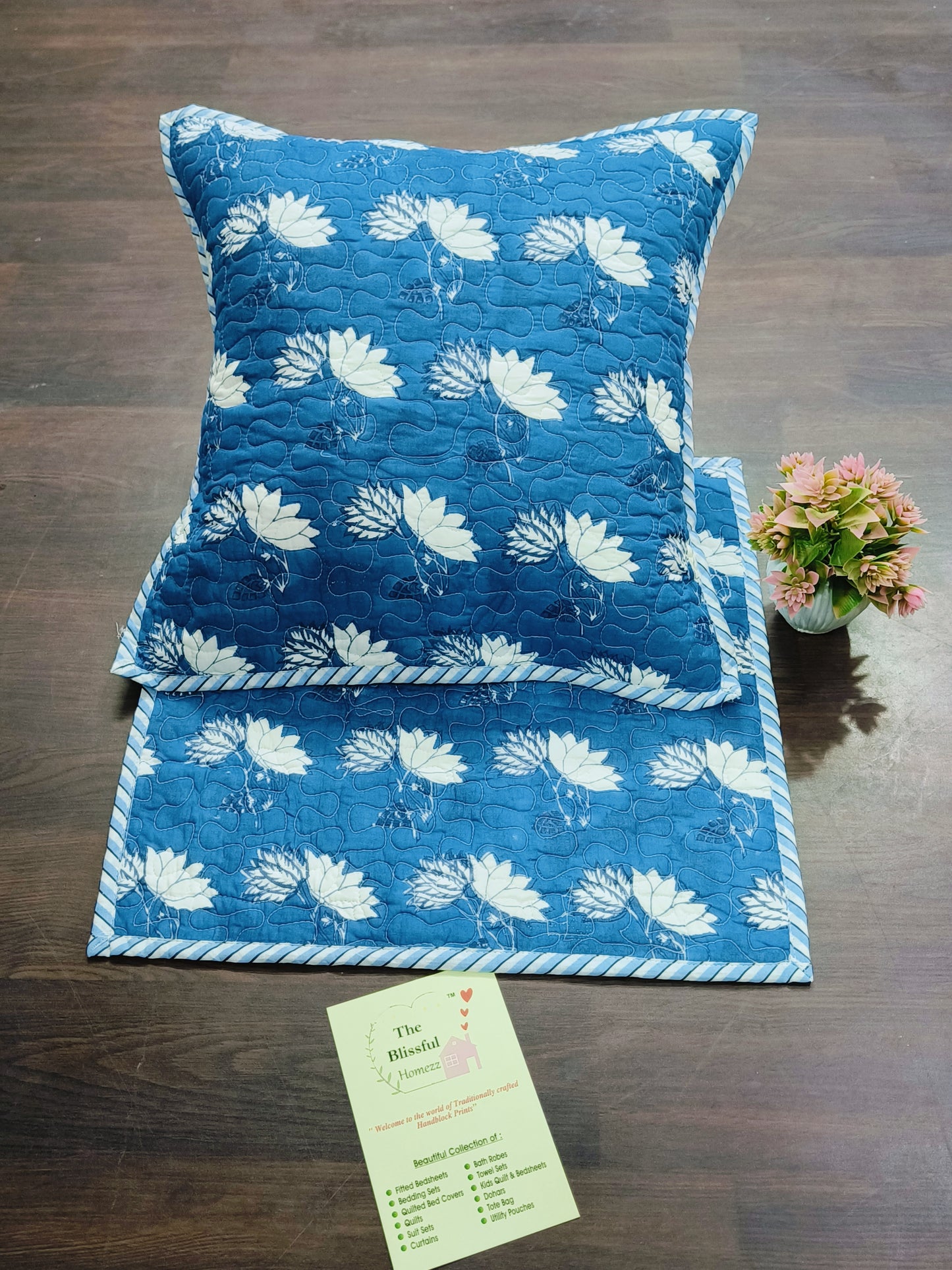 Handblock Printed Cushion Cover