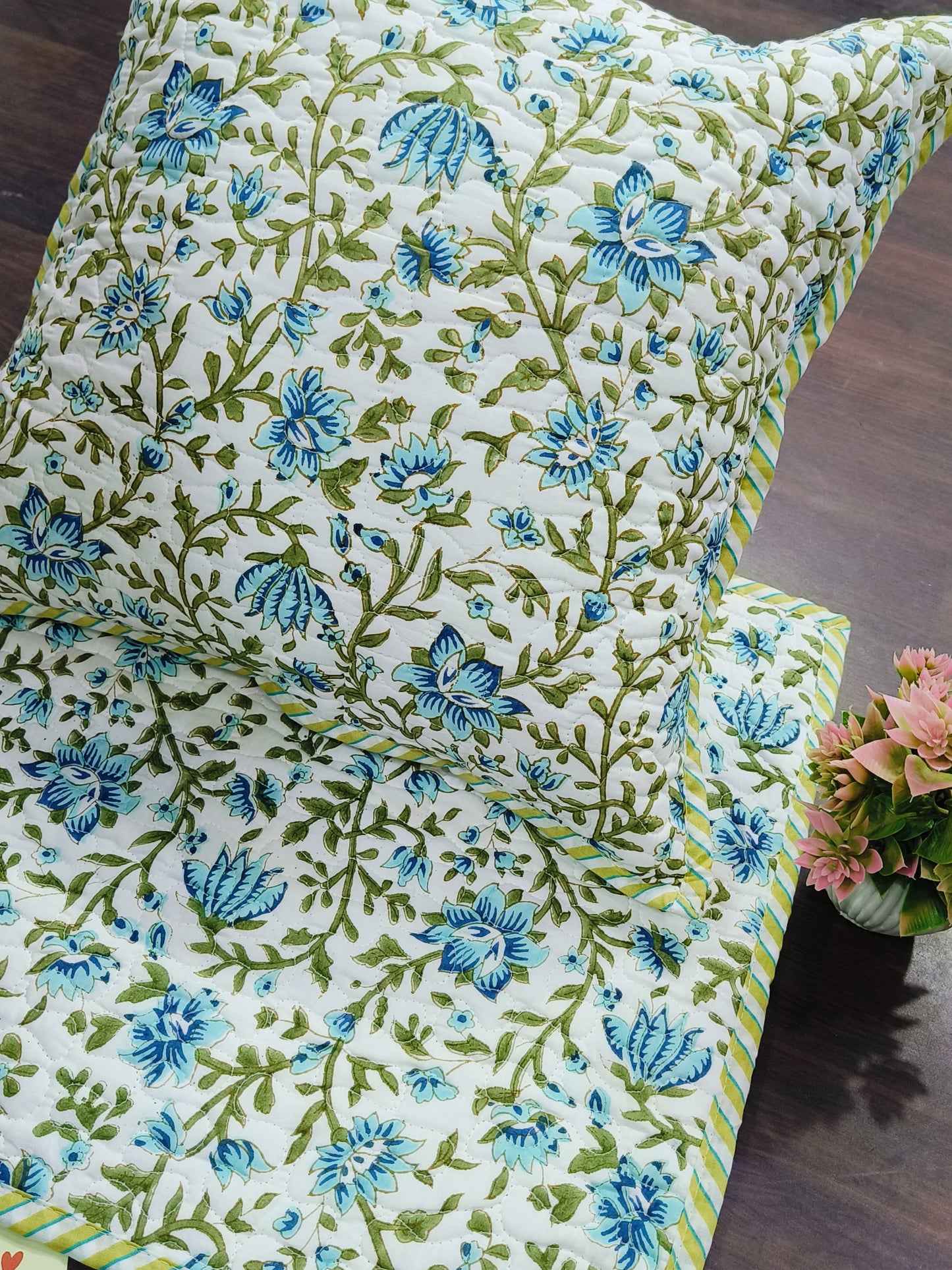Handblock Printed Cushion Cover