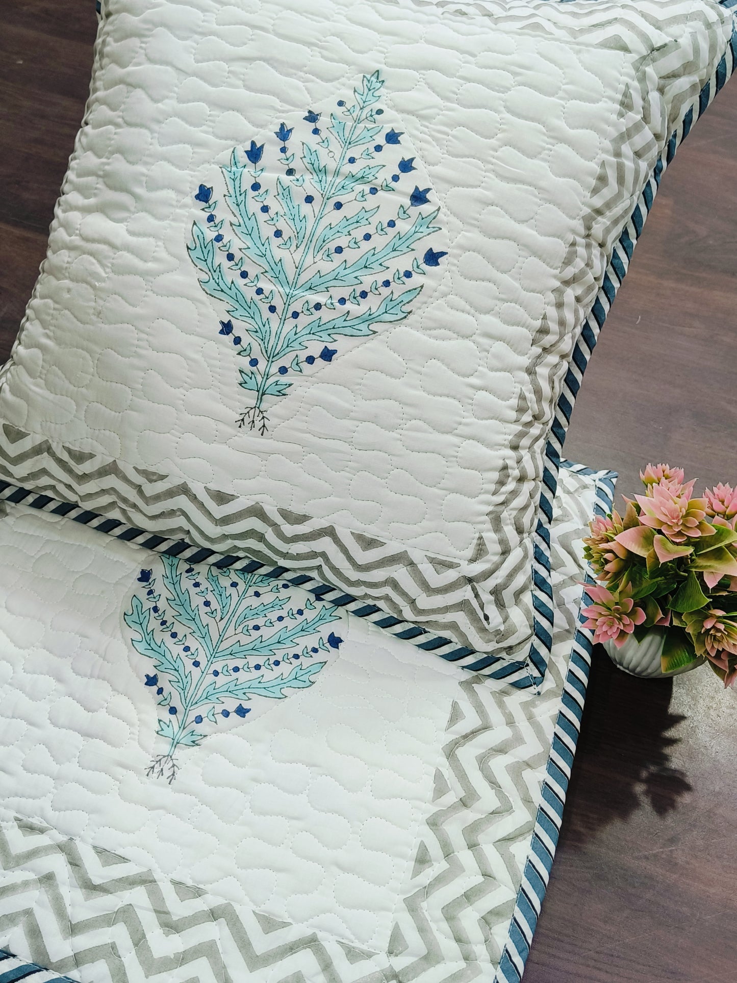 Handblock Printed Cushion Cover