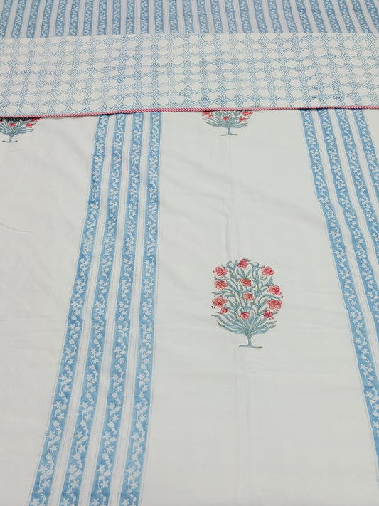 Handblock Printed Premium Double Bed Dohars