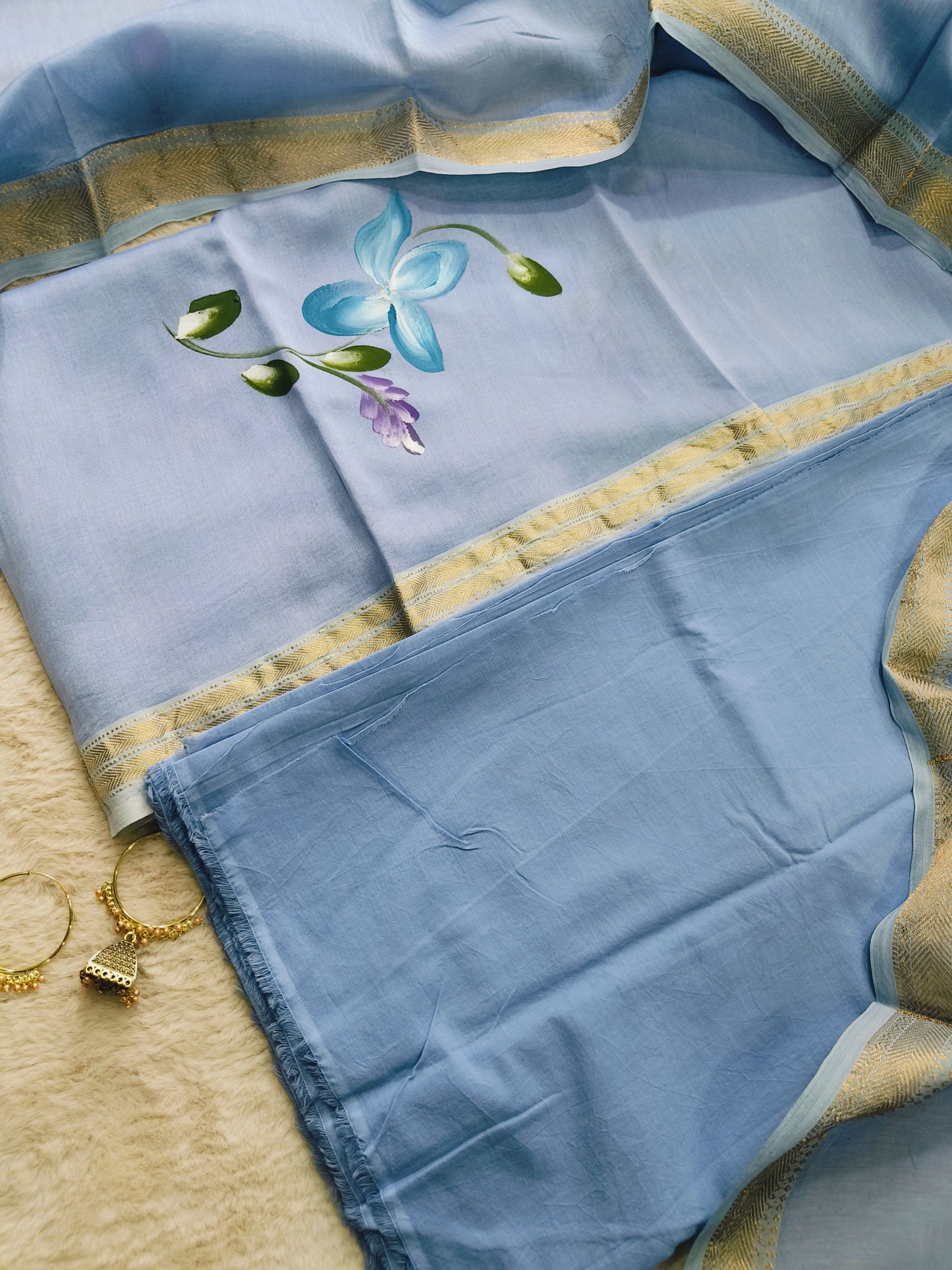 Maheshwari/Chanderi Suit Sets
