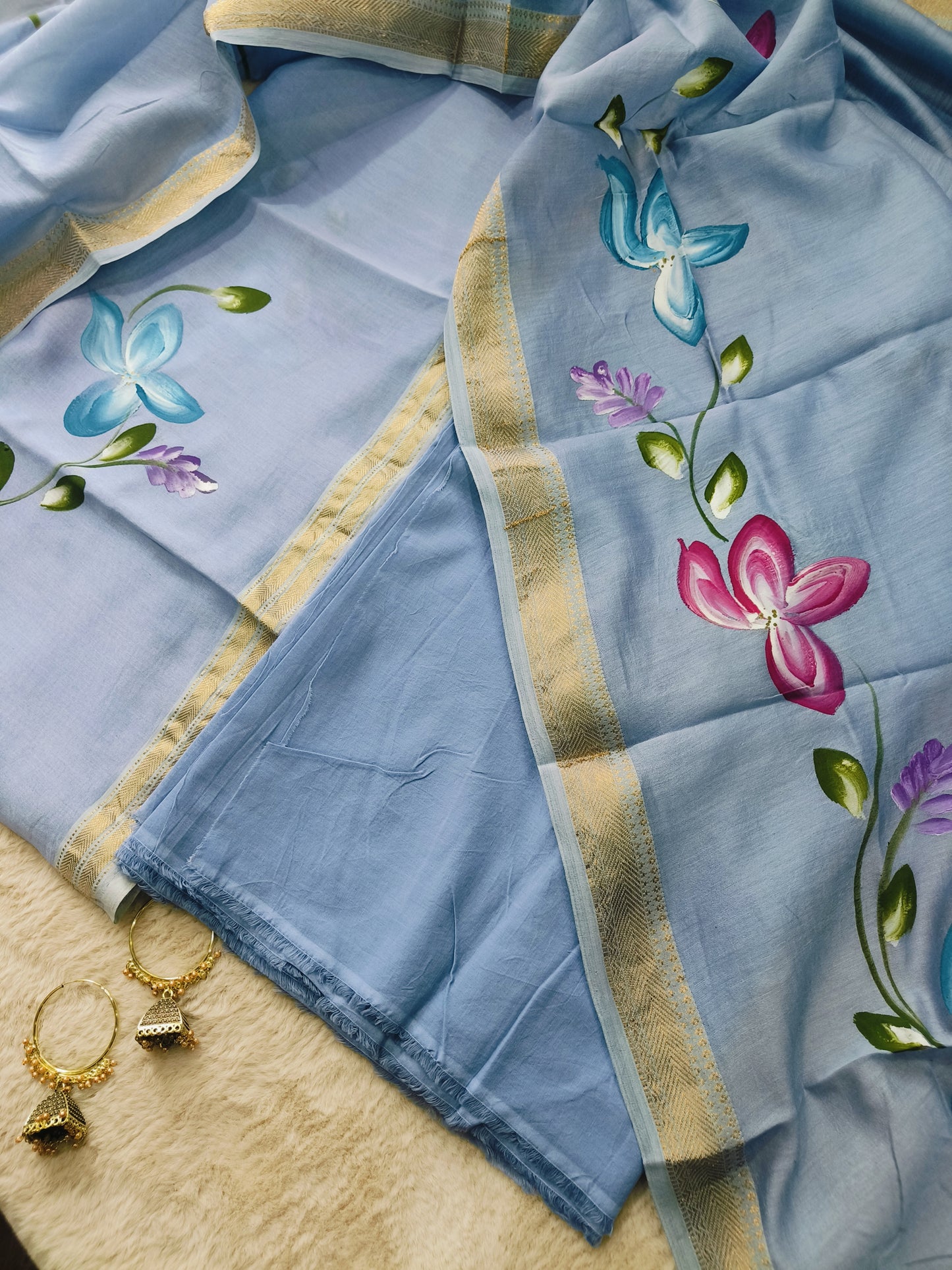 Maheshwari/Chanderi Suit Sets