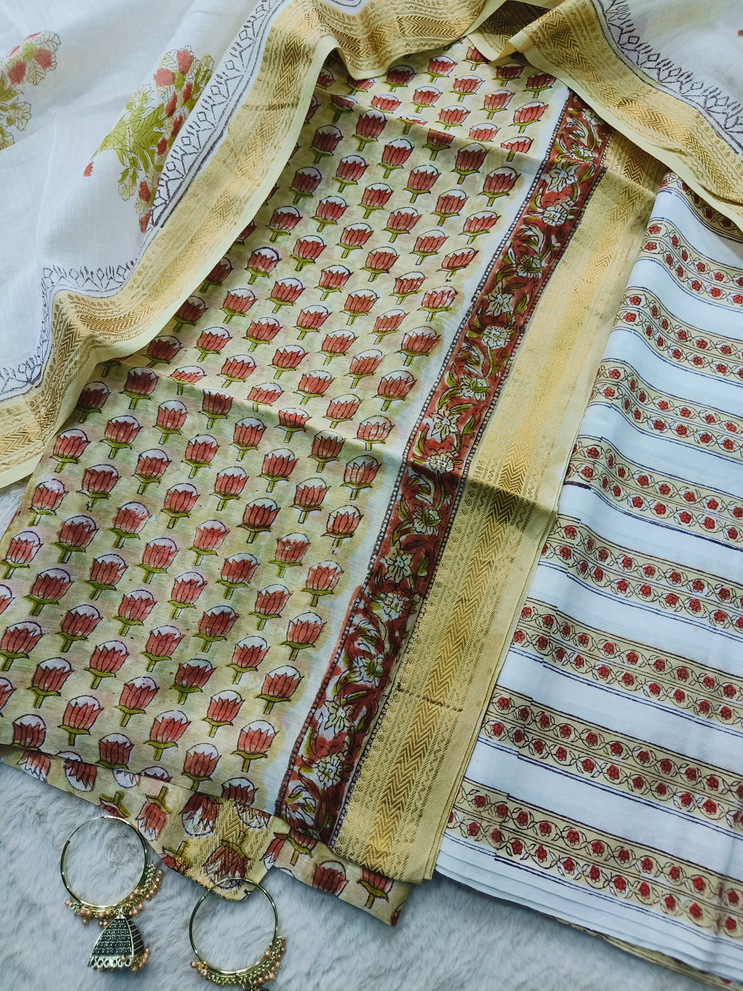 Maheshwari/Chanderi Suit Sets