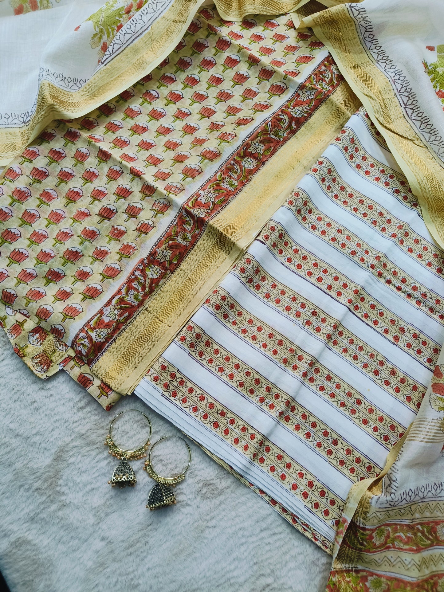 Maheshwari/Chanderi Suit Sets
