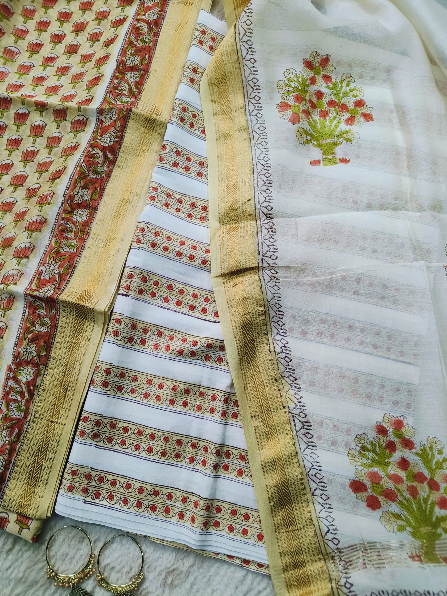 Maheshwari/Chanderi Suit Sets