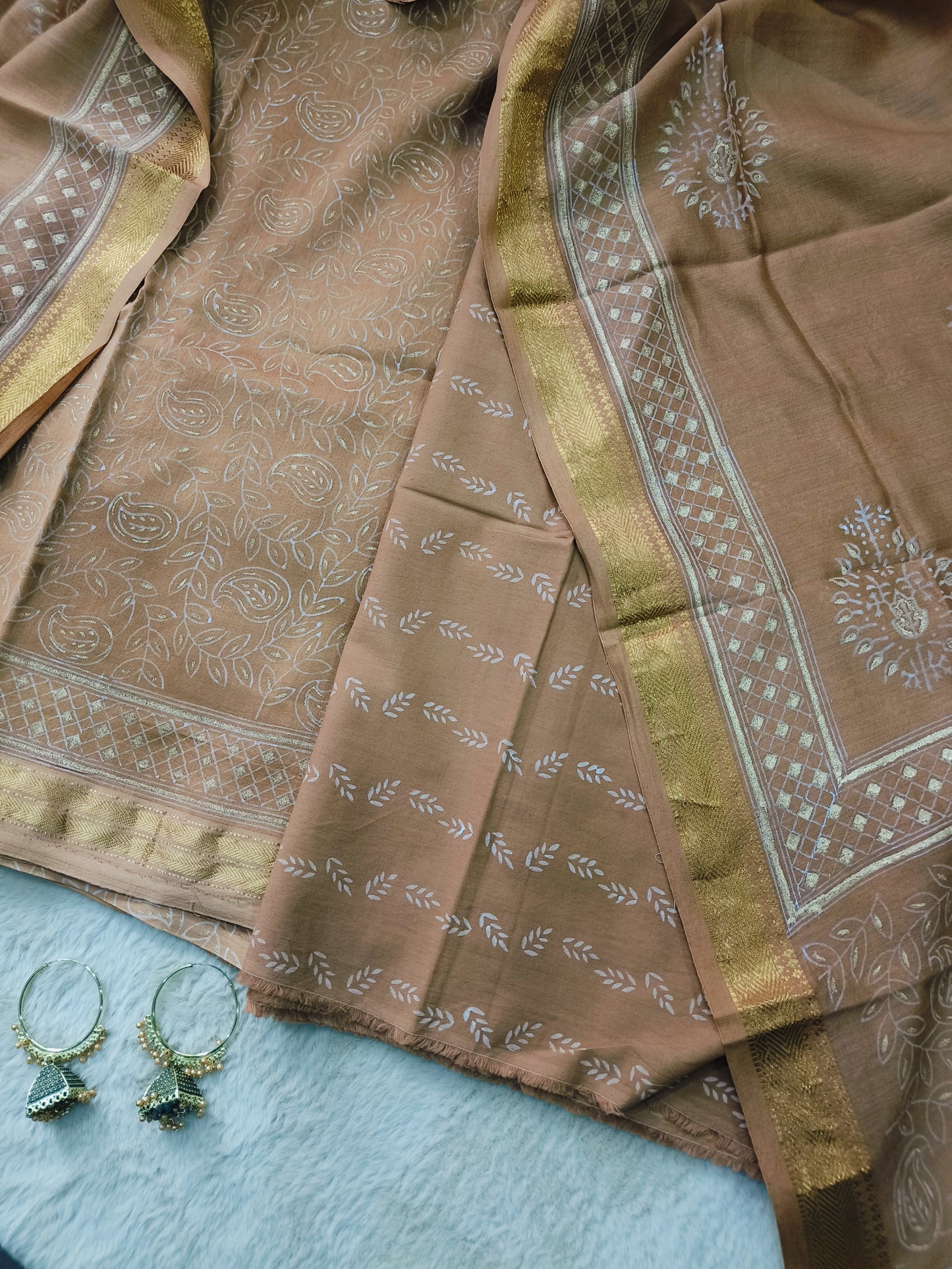 Maheshwari/Chanderi Suit Sets