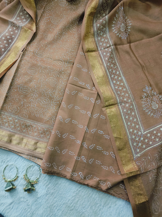 Maheshwari/Chanderi Suit Sets