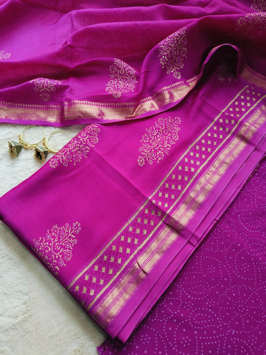 Maheshwari/Chanderi Suit Sets