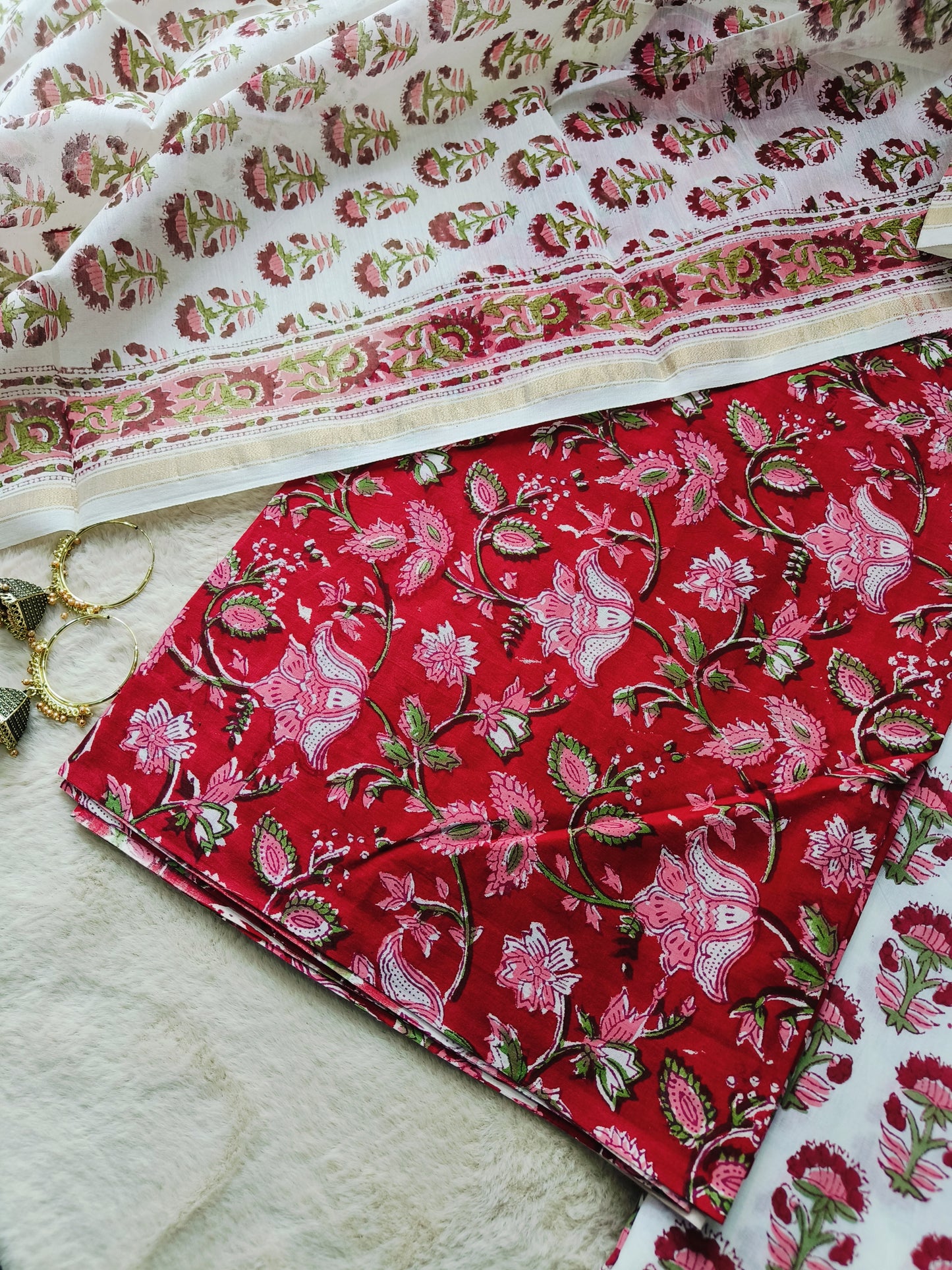Maheshwari/Chanderi Suit Sets