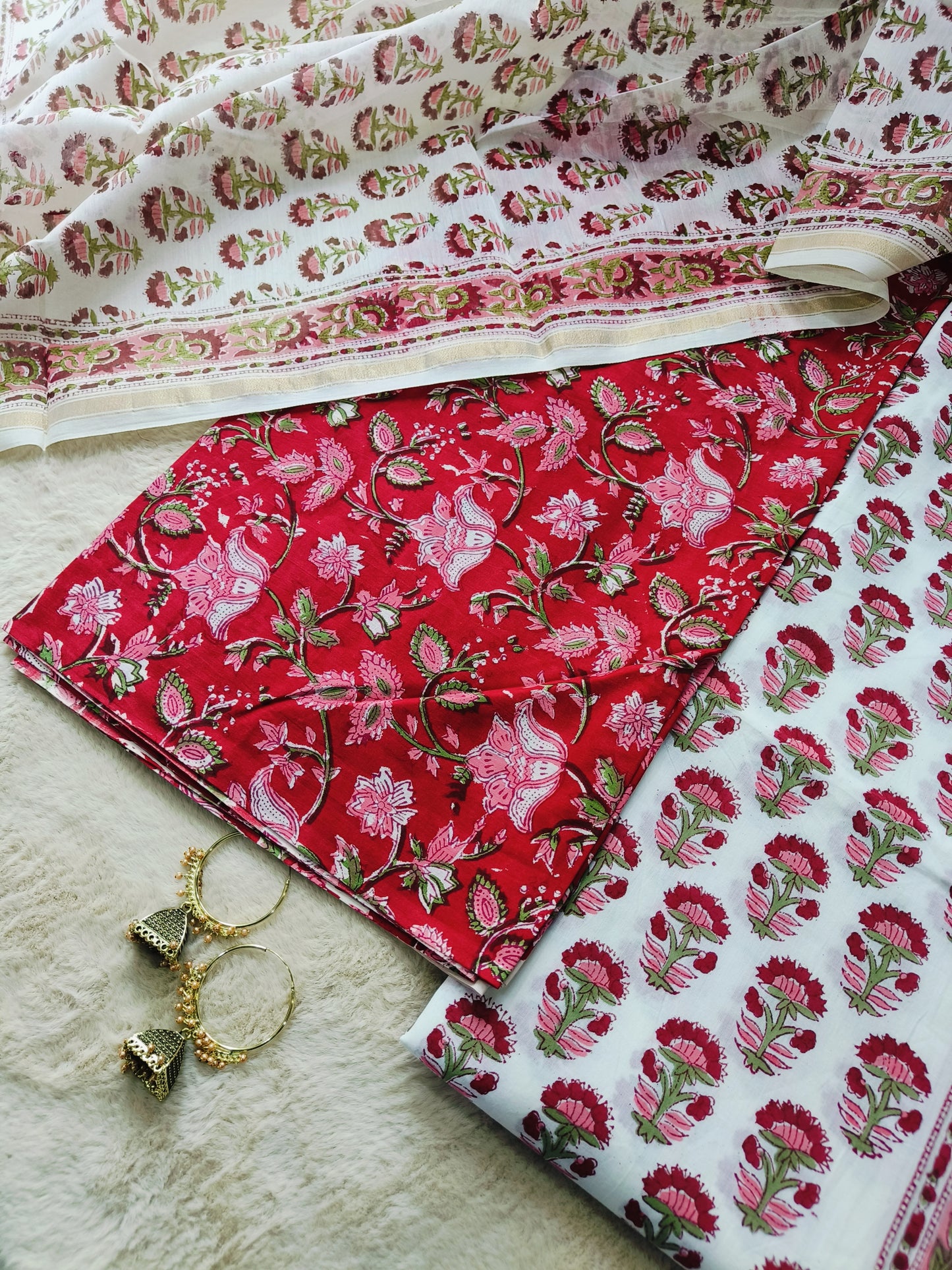 Maheshwari/Chanderi Suit Sets