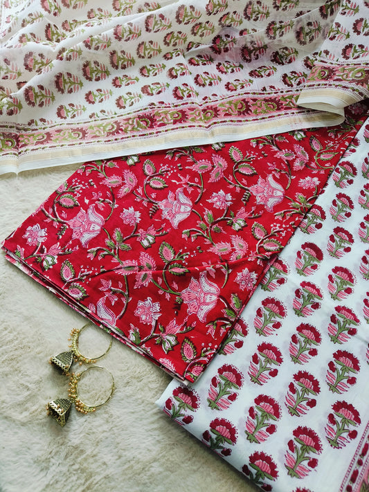 Maheshwari/Chanderi Suit Sets