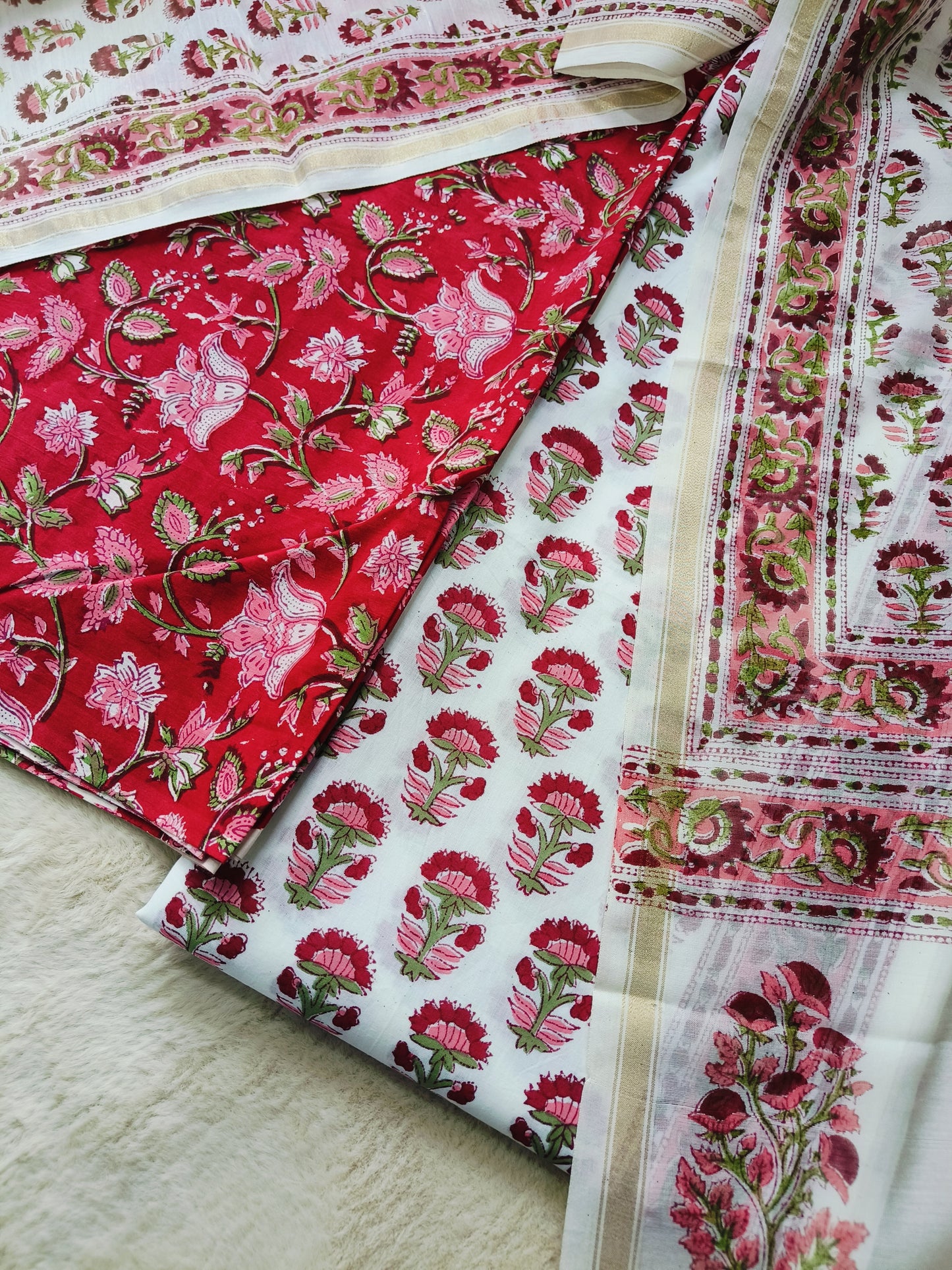Maheshwari/Chanderi Suit Sets