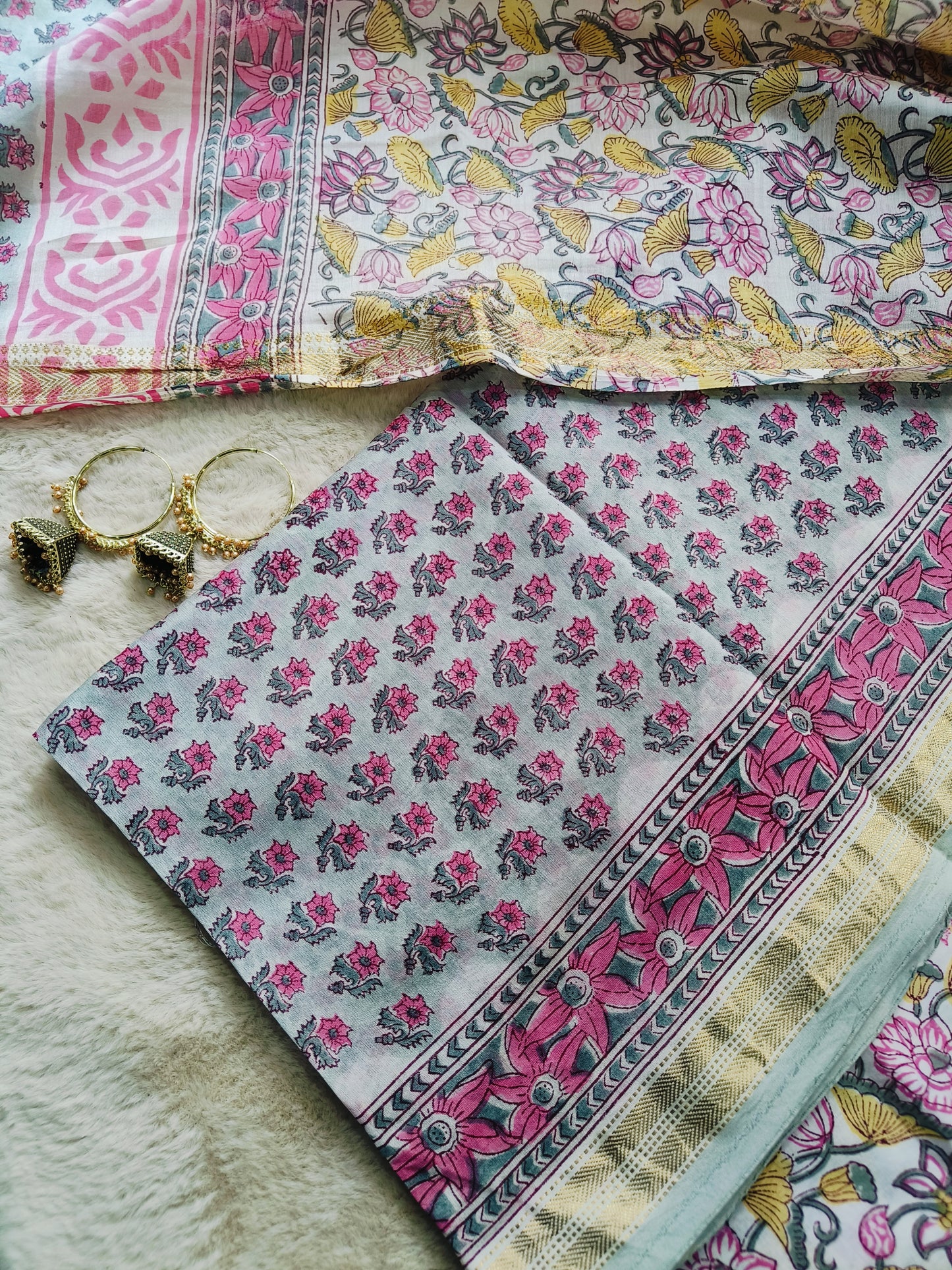 Maheshwari/Chanderi Suit Sets