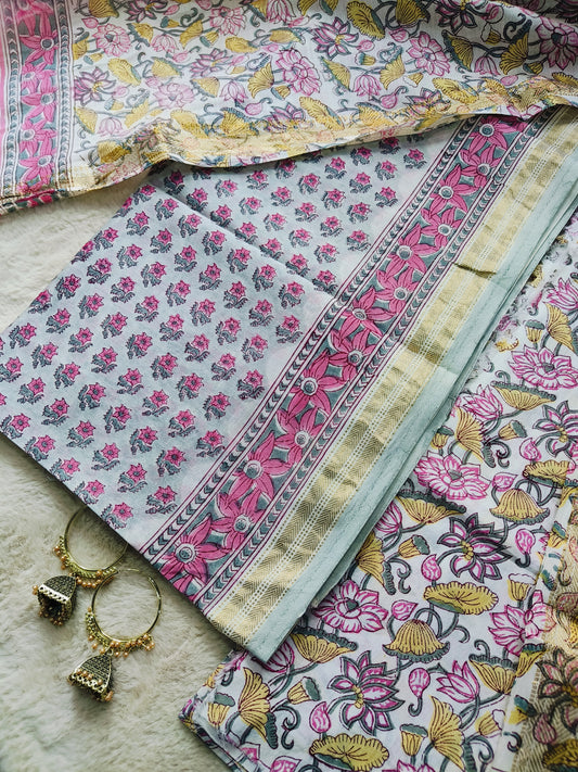 Maheshwari/Chanderi Suit Sets