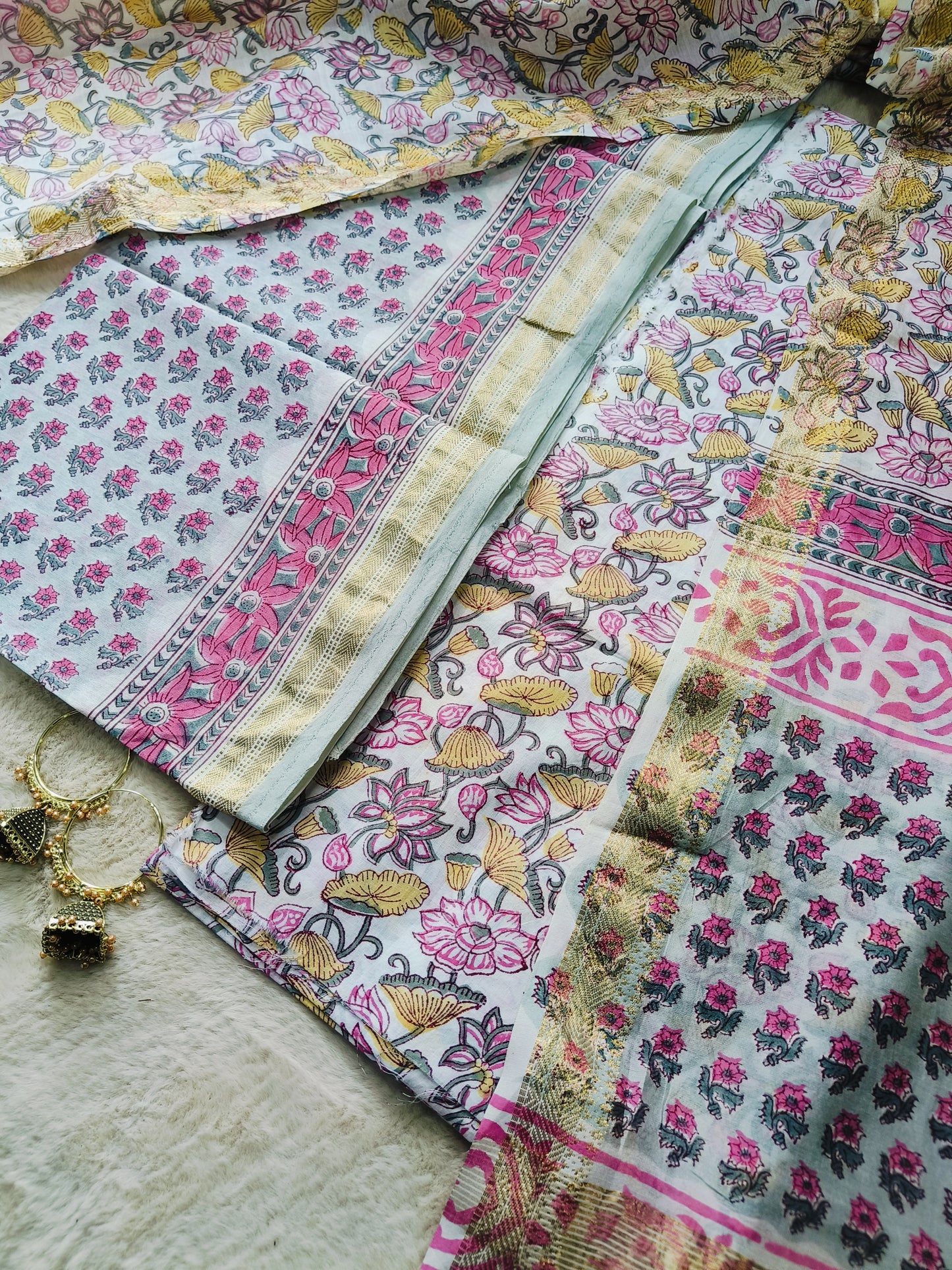Maheshwari/Chanderi Suit Sets