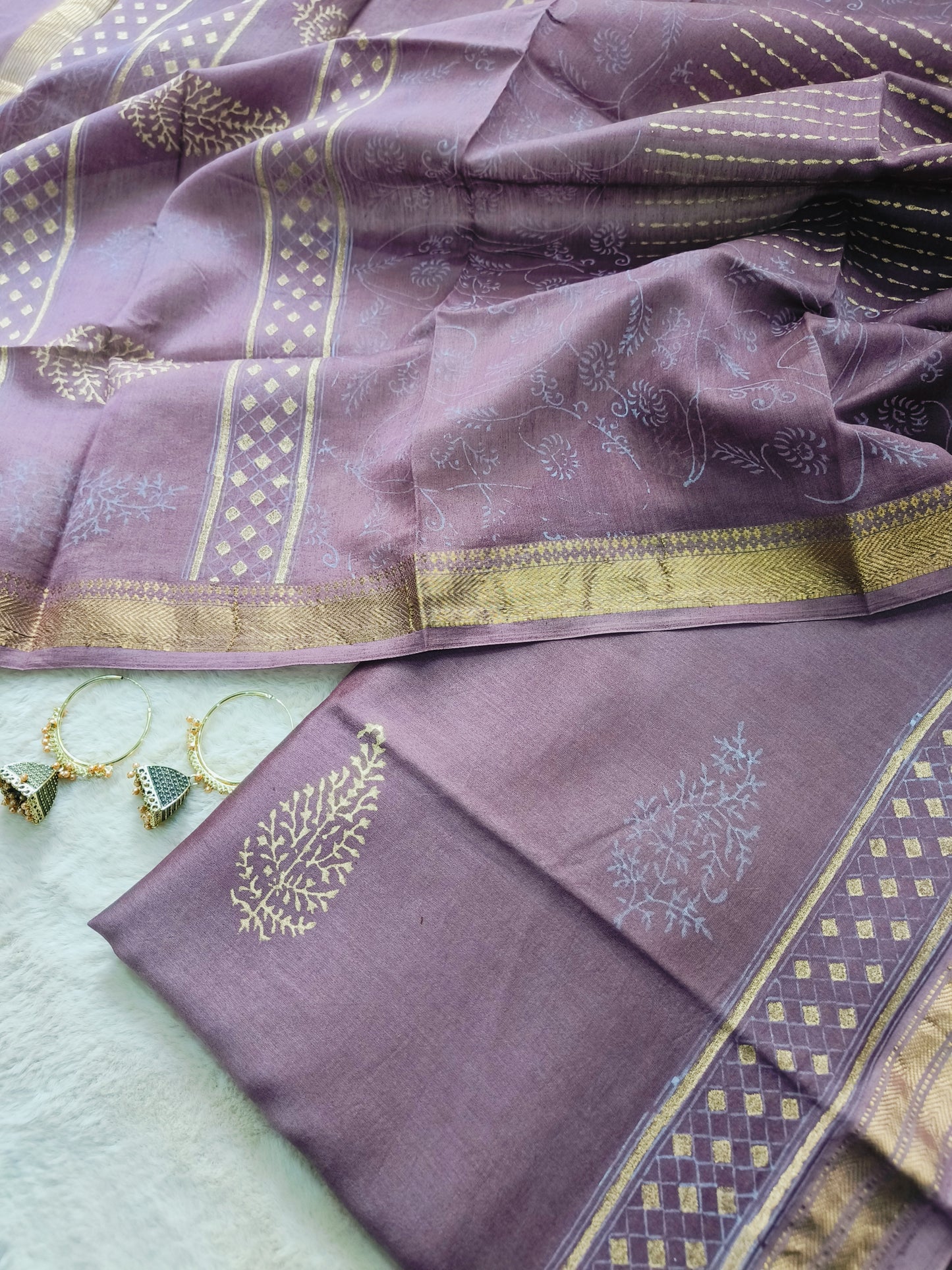 Maheshwari/Chanderi Suit Sets