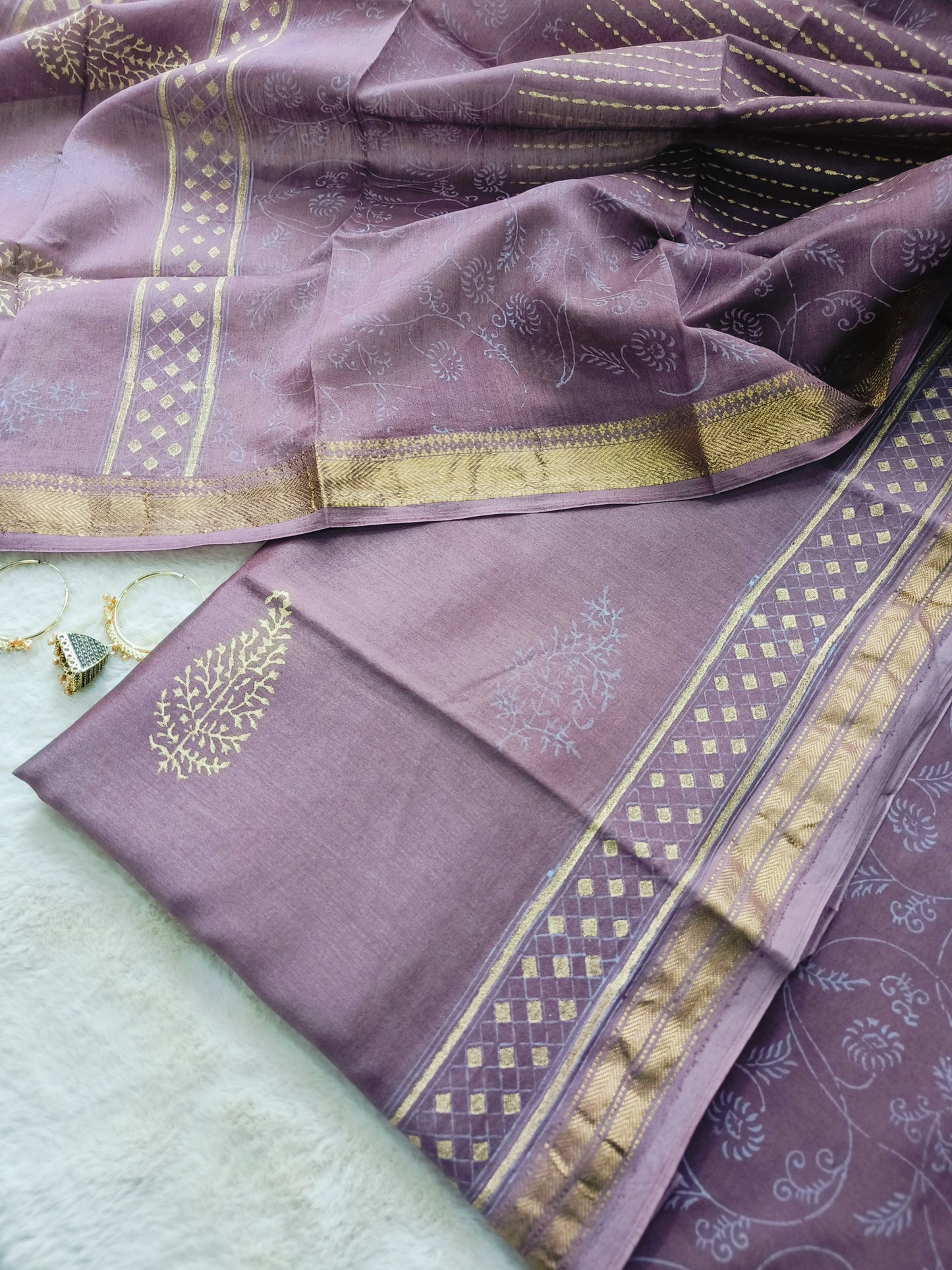 Maheshwari/Chanderi Suit Sets
