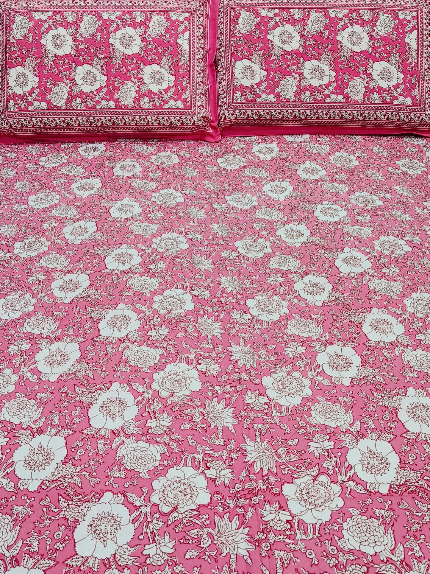 Gulbahaar King Size Bedsheets(Dispatch Time 24 Hours)