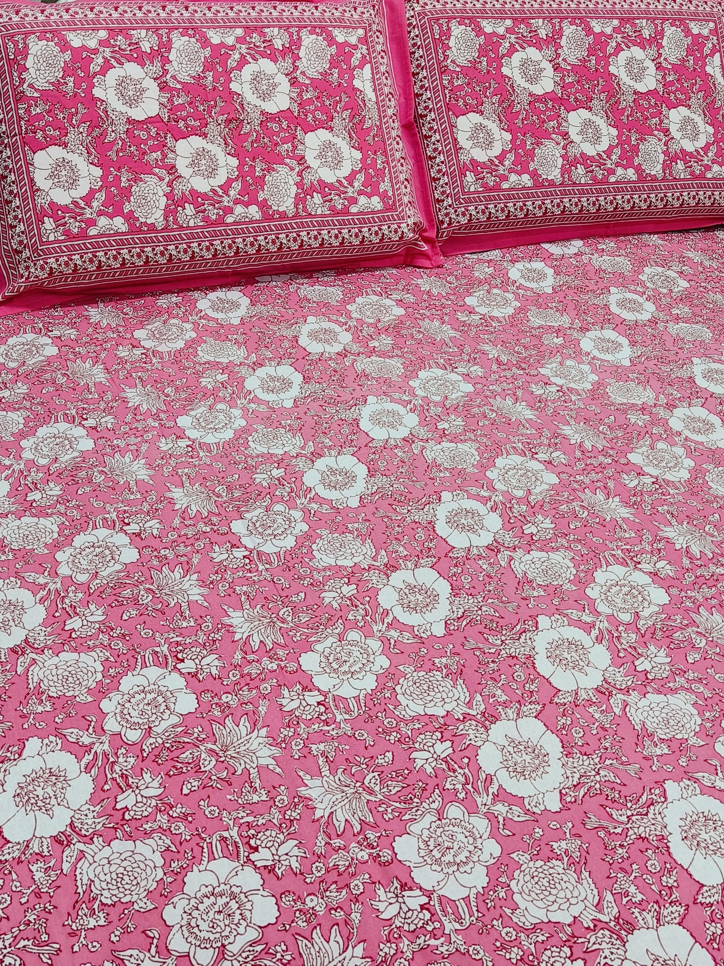 Gulbahaar King Size Bedsheets(Dispatch Time 24 Hours)