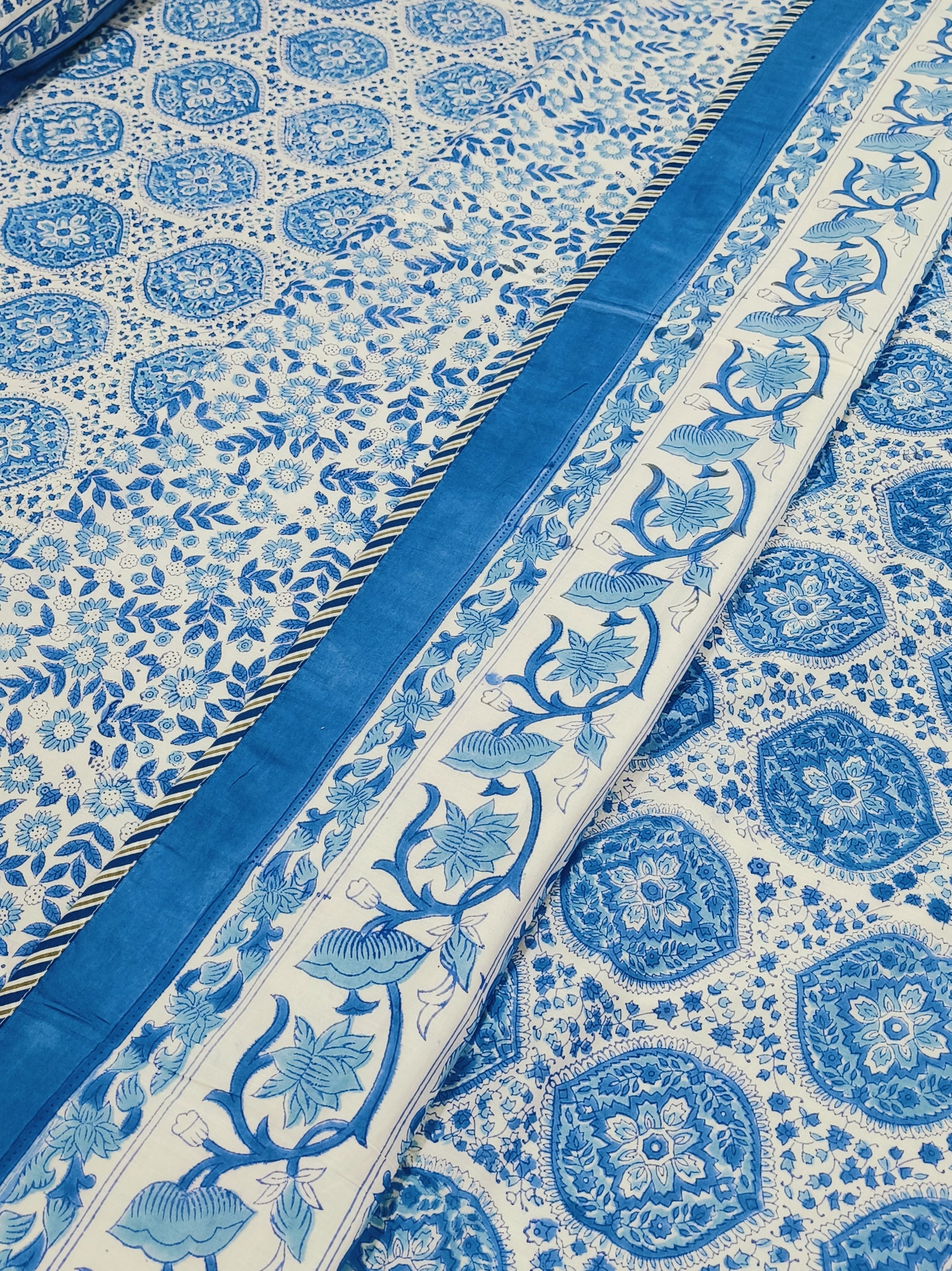 FRESH ARRIVAL Handblock Printed Premium Double Bed Dohars