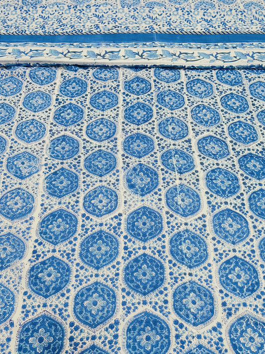 FRESH ARRIVAL Handblock Printed Premium Double Bed Dohars