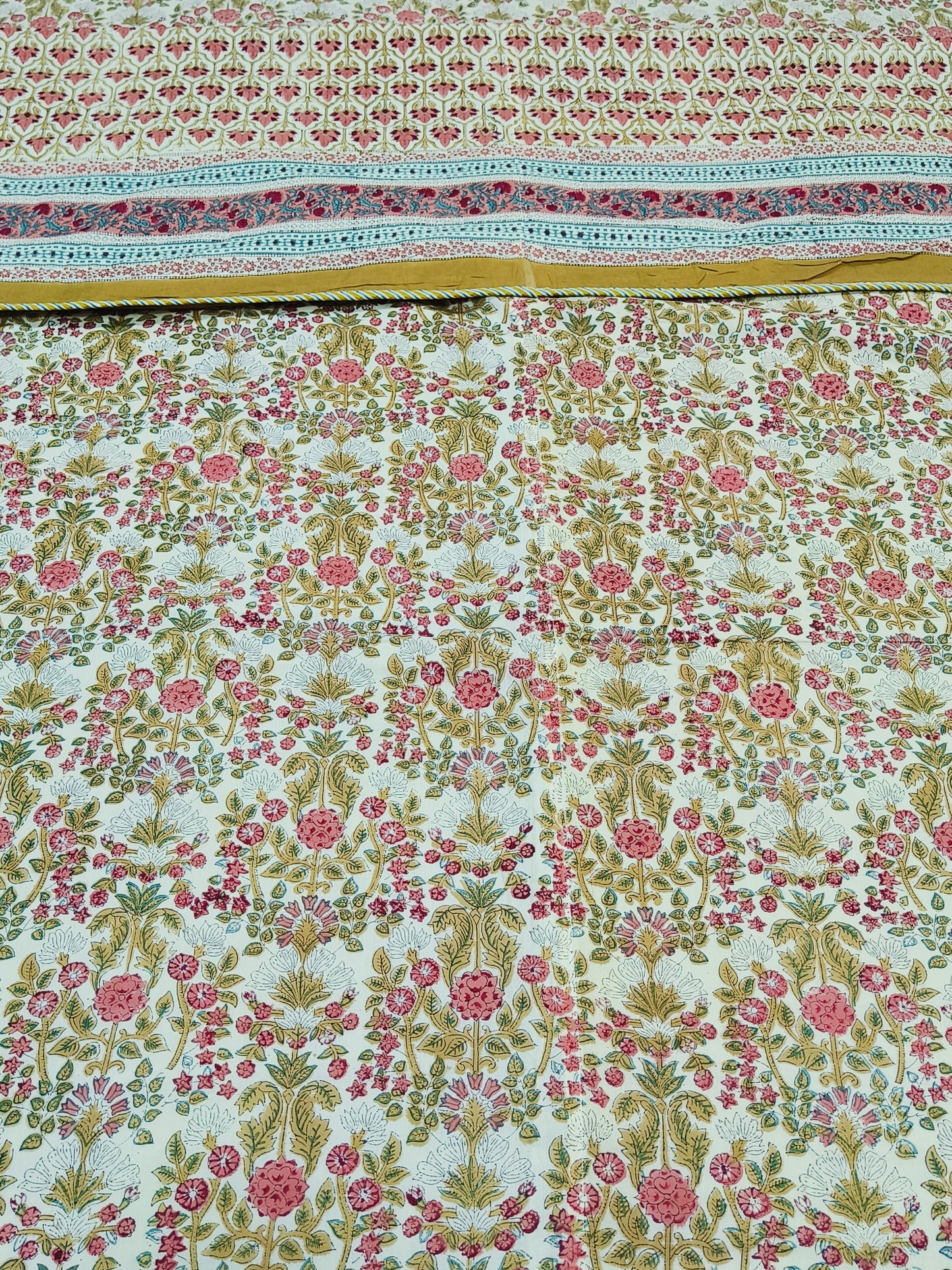 FRESH ARRIVAL Handblock Printed Premium Double Bed Dohars