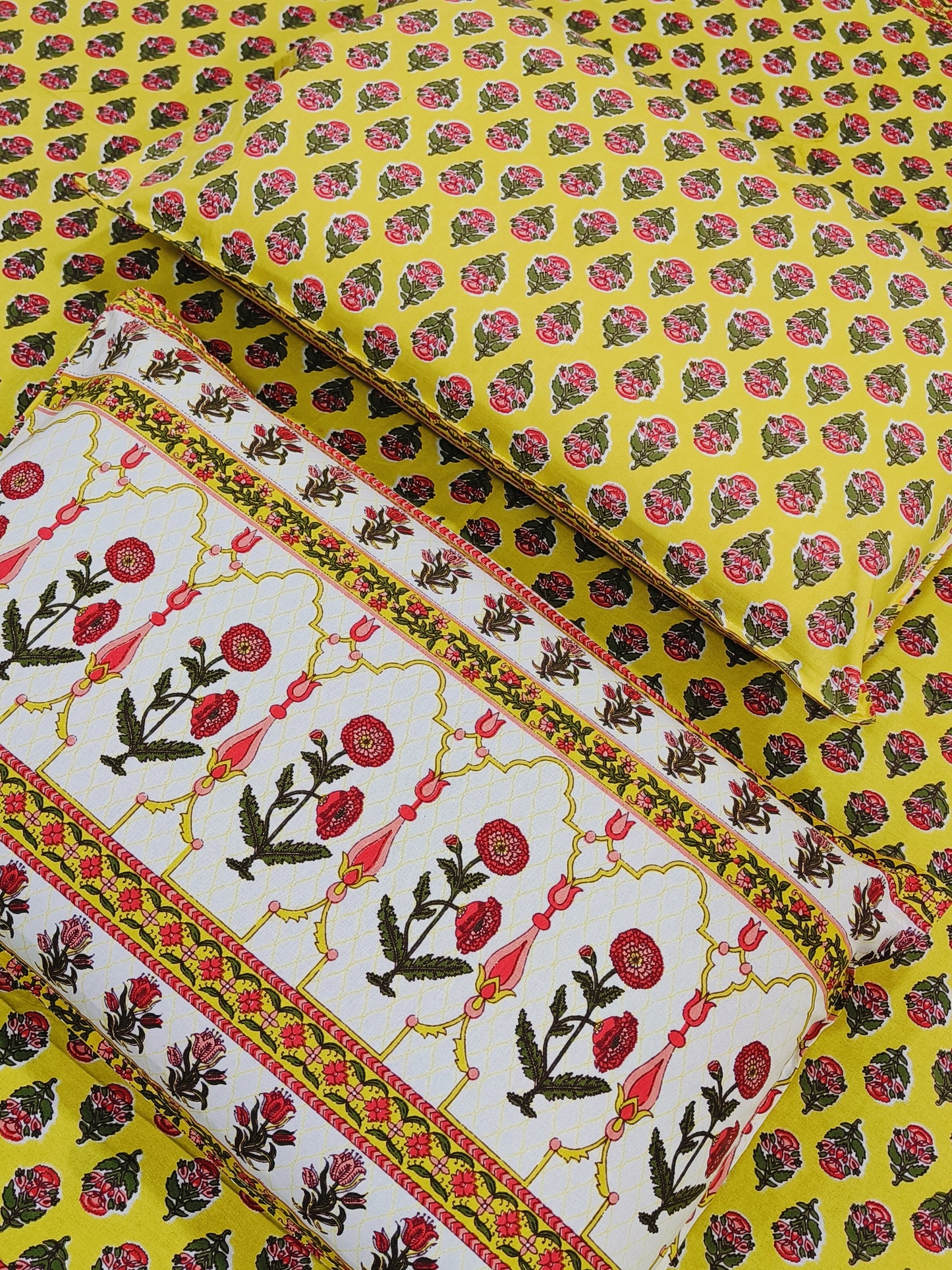 FRESH ARRIVAL! Floral Sadabahaar Bedsheets(Dispatch Time 24 Hours)