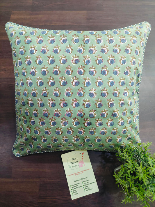 Handblock Printed Cushion Cover